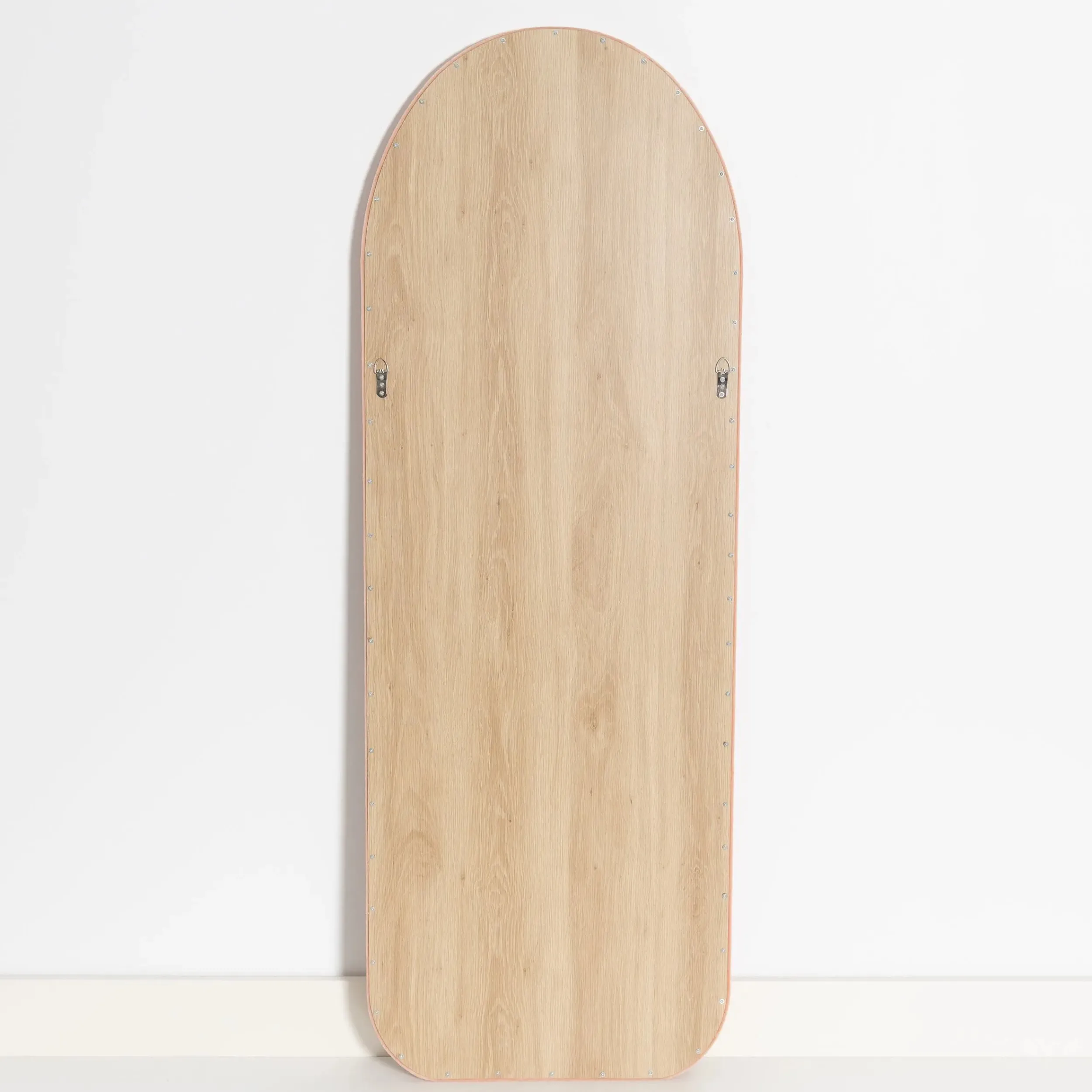 Archway Velvet Full Length Mirror Peach | GigiandTom Outlet