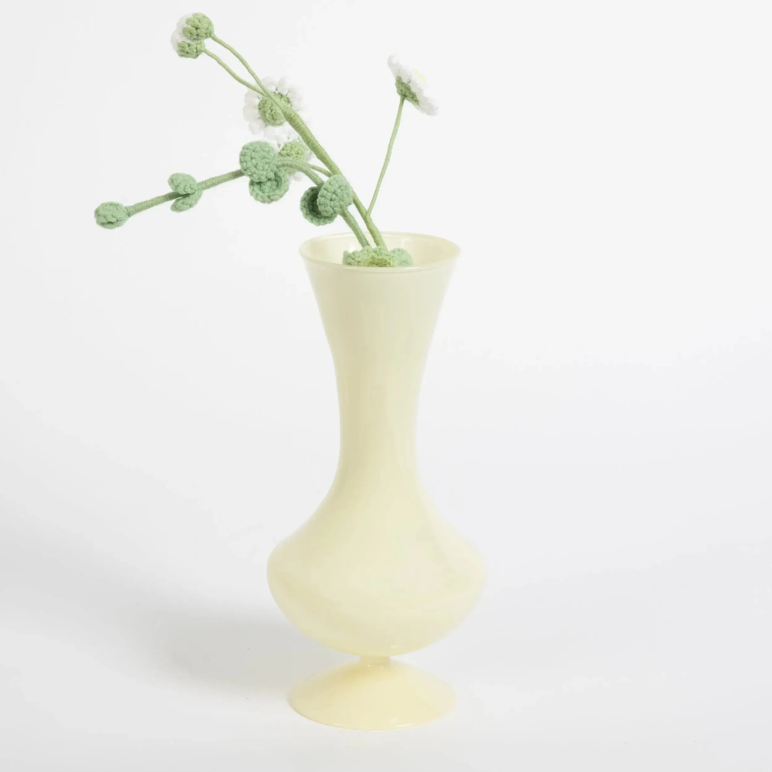 Artemis Milk Glass Vase Ivory | GigiandTom Discount