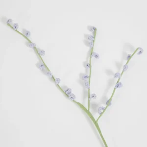 Baby's Breath Hand Knitted Crochet Flower Purple | GigiandTom Hot