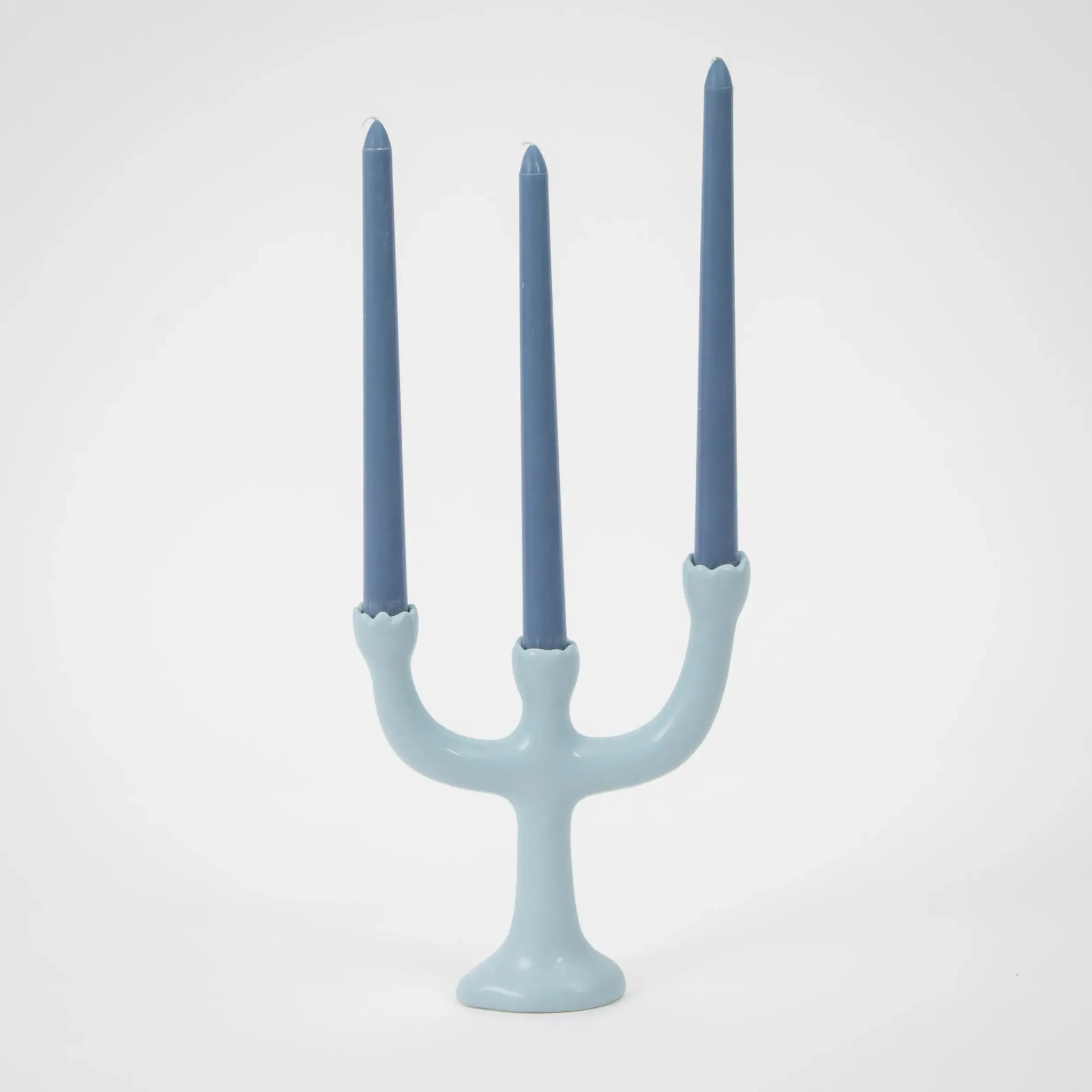 Bluebell Ceramic Taper Candle Candelabra | GigiandTom Discount