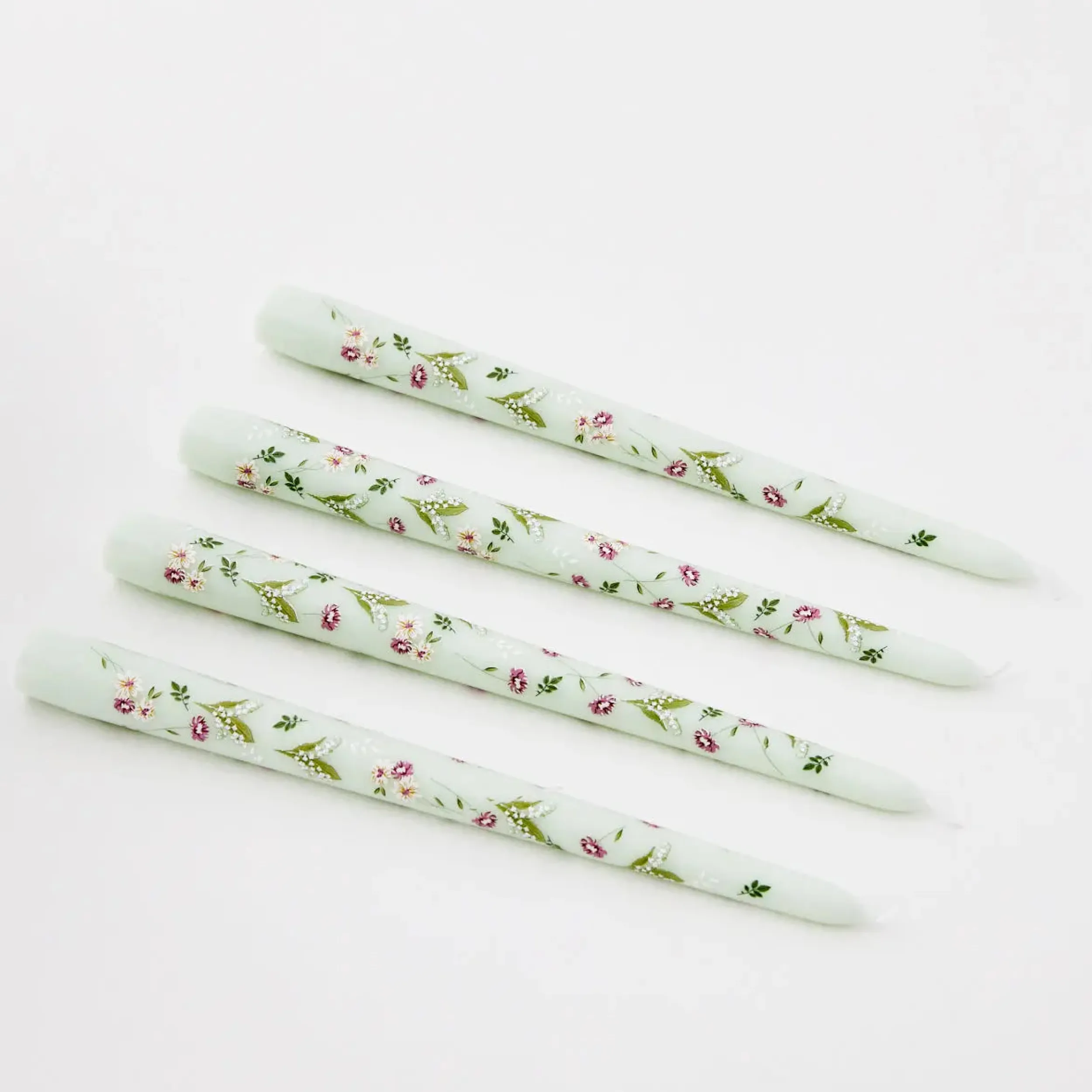 Bouquet Soy Taper Candle 4 Pack Sage | GigiandTom Store