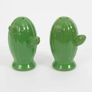 Cactus Cowboy Ceramic Salt & Pepper Shakers | GigiandTom Clearance