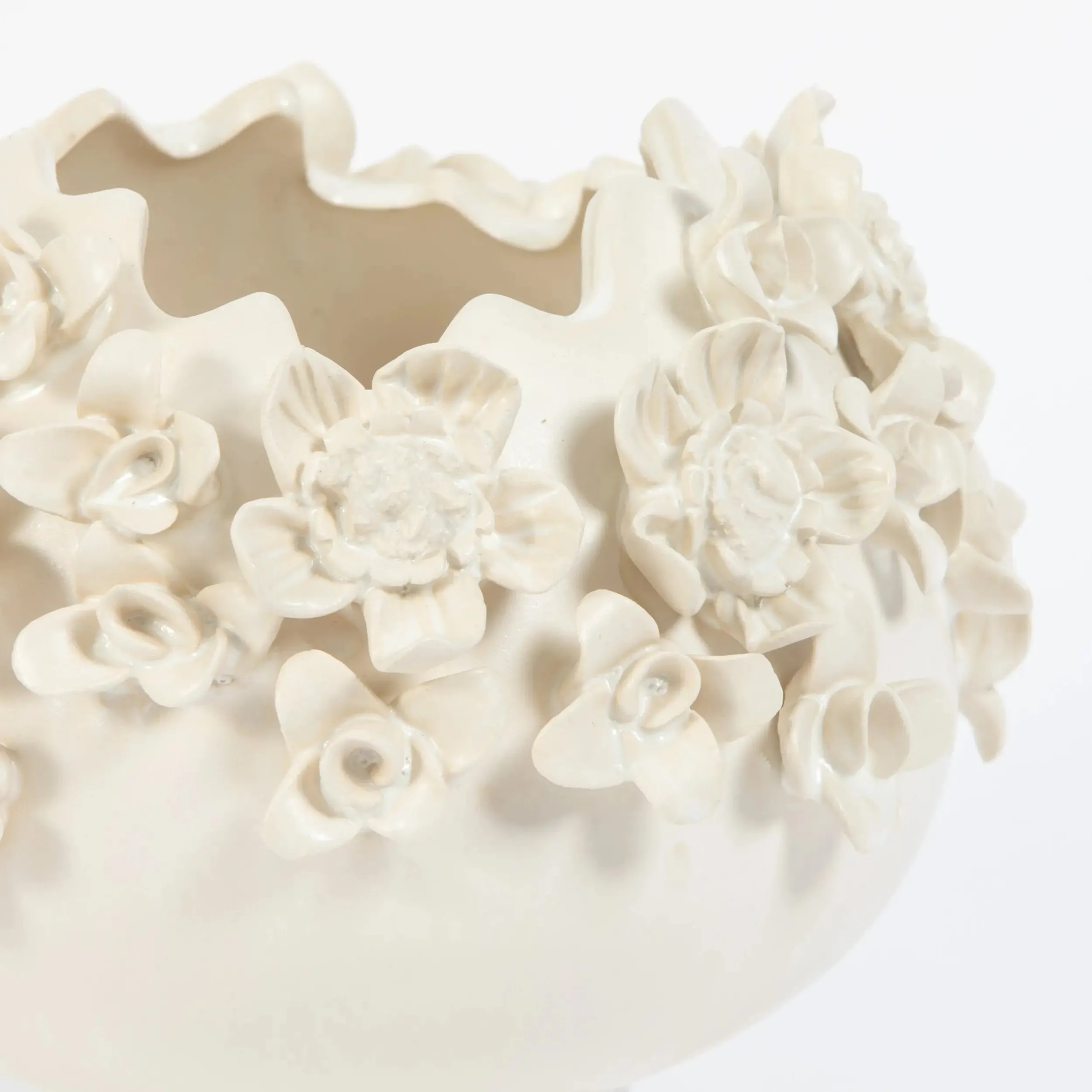 Camellia Clusters Ceramic Vase | GigiandTom Cheap