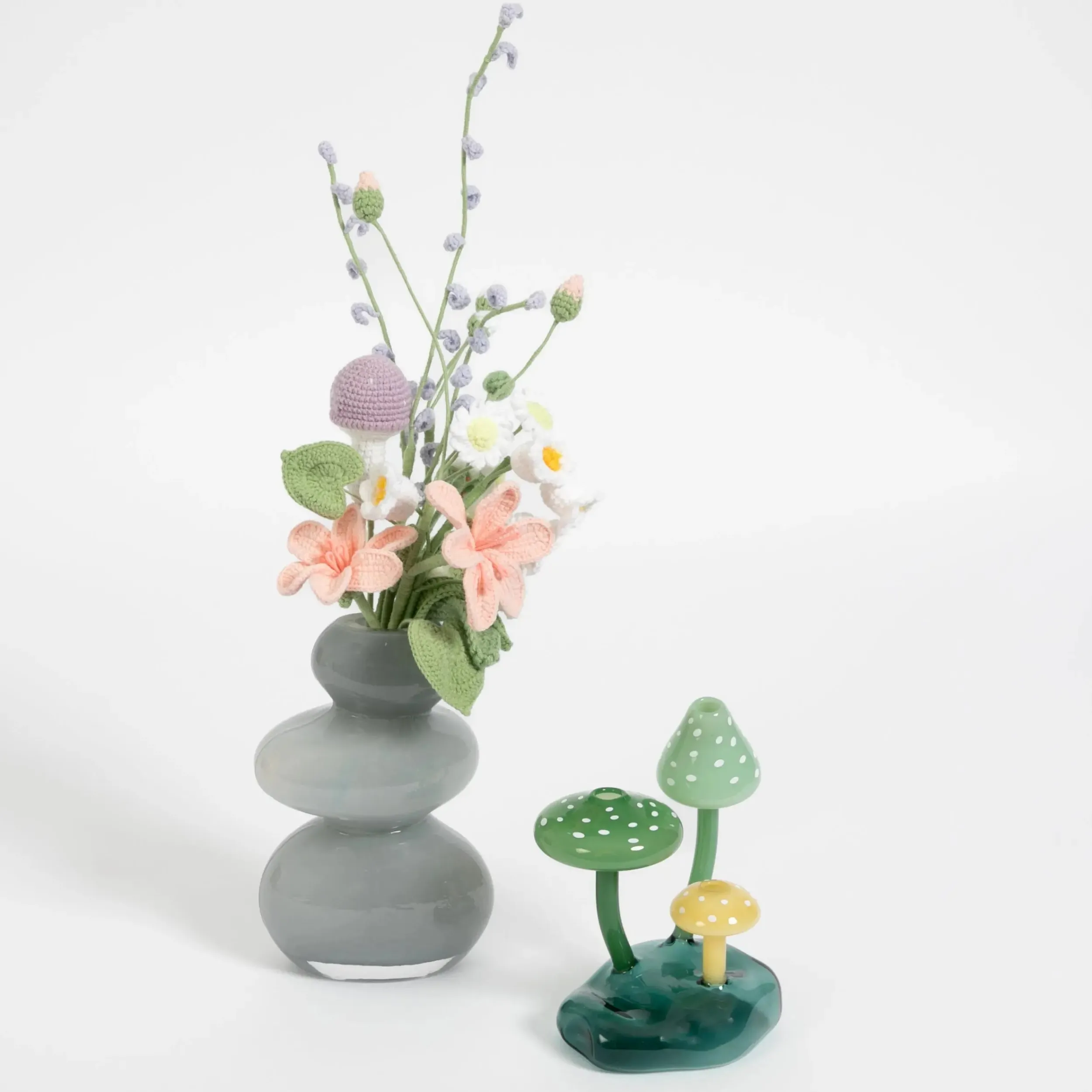 Chamomile Hand Knitted Crochet Flower White | GigiandTom Online