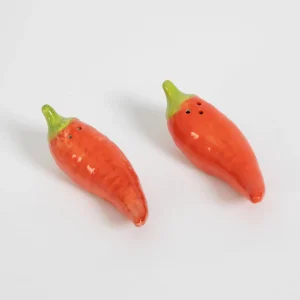 Chilli Cha Cha Ceramic Salt & Pepper Shakers | GigiandTom Store