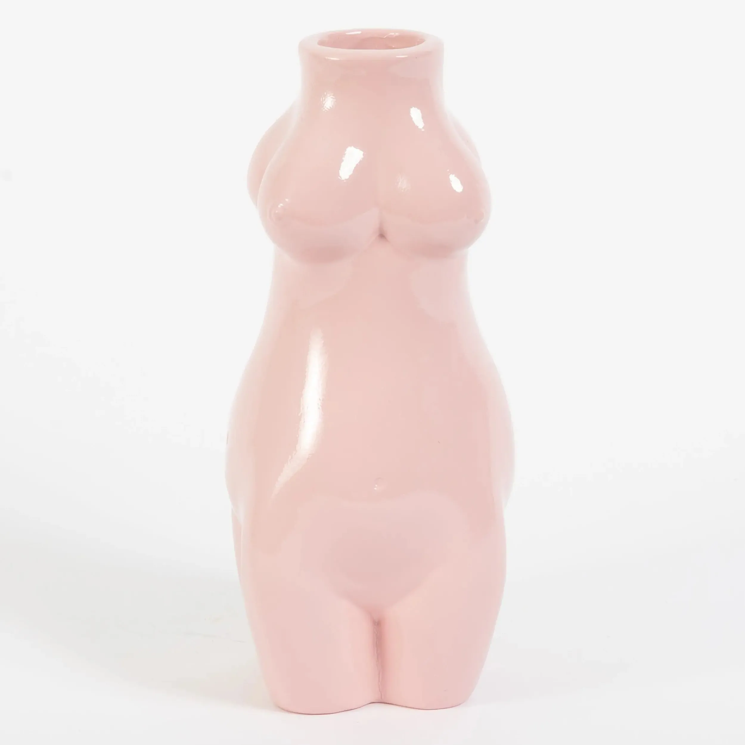 Divine Feminine Resin Vase Small Pink | GigiandTom New