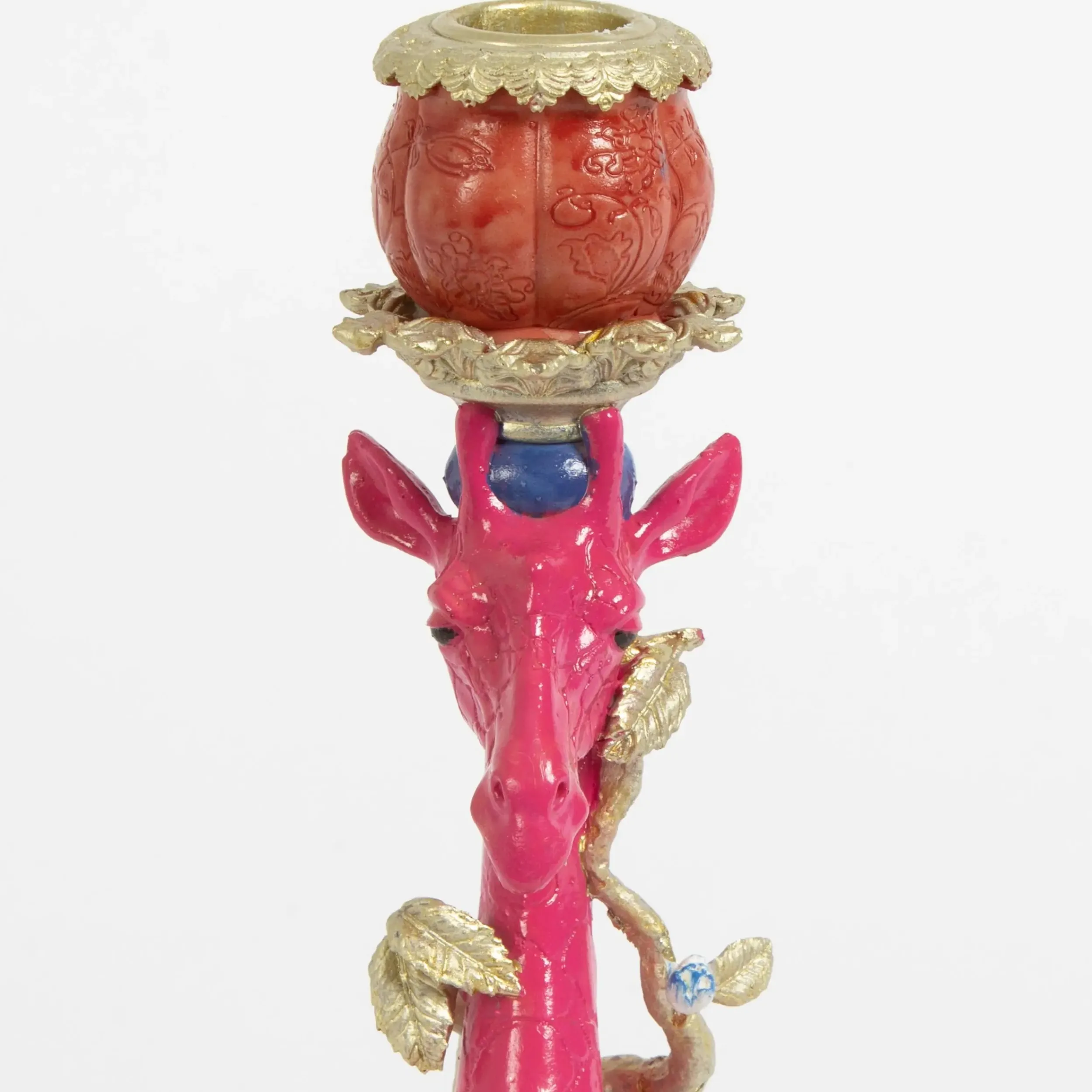 Eclectic Giraffe Resin Candle Holder | GigiandTom New