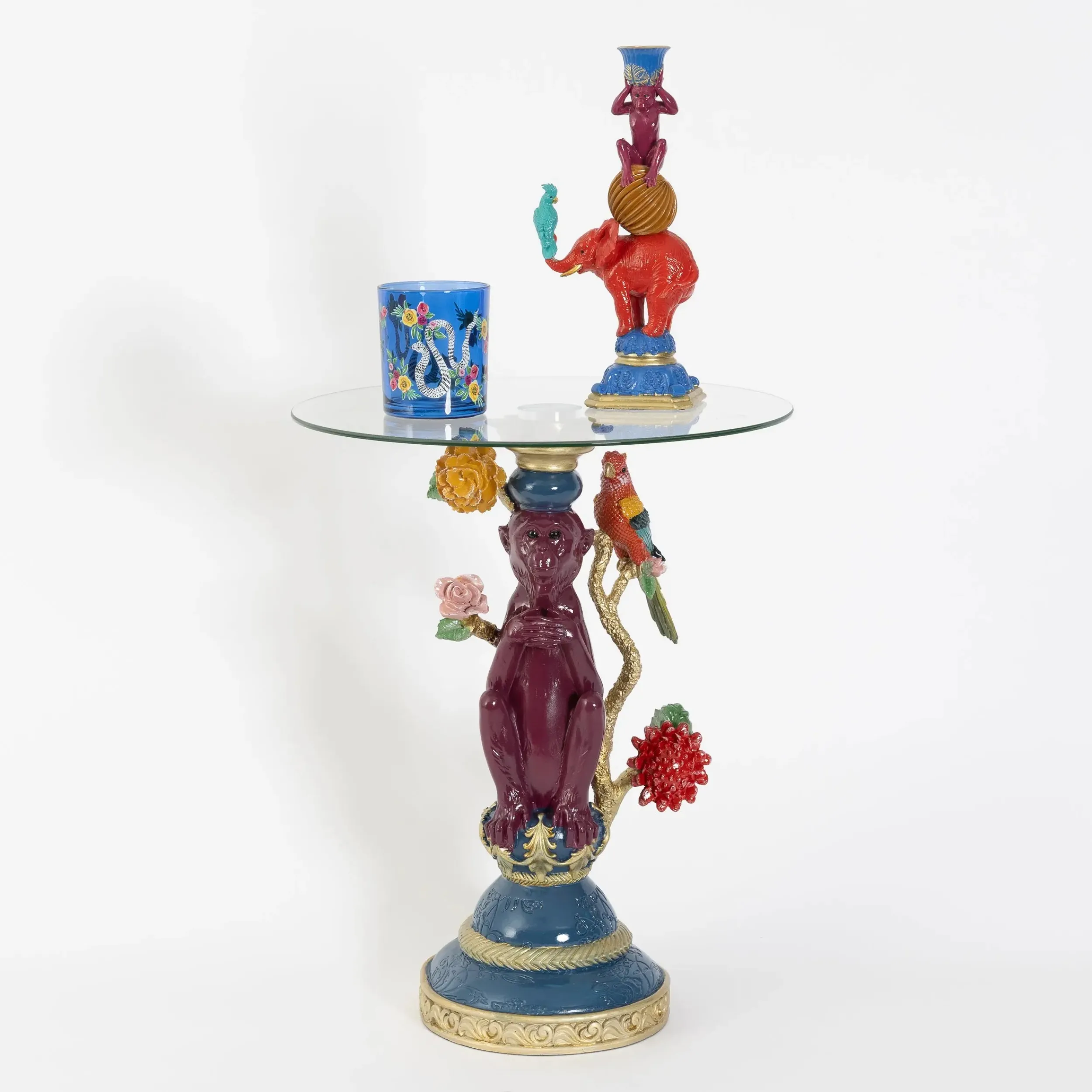Eclectic Monkey Resin Side Table | GigiandTom Sale