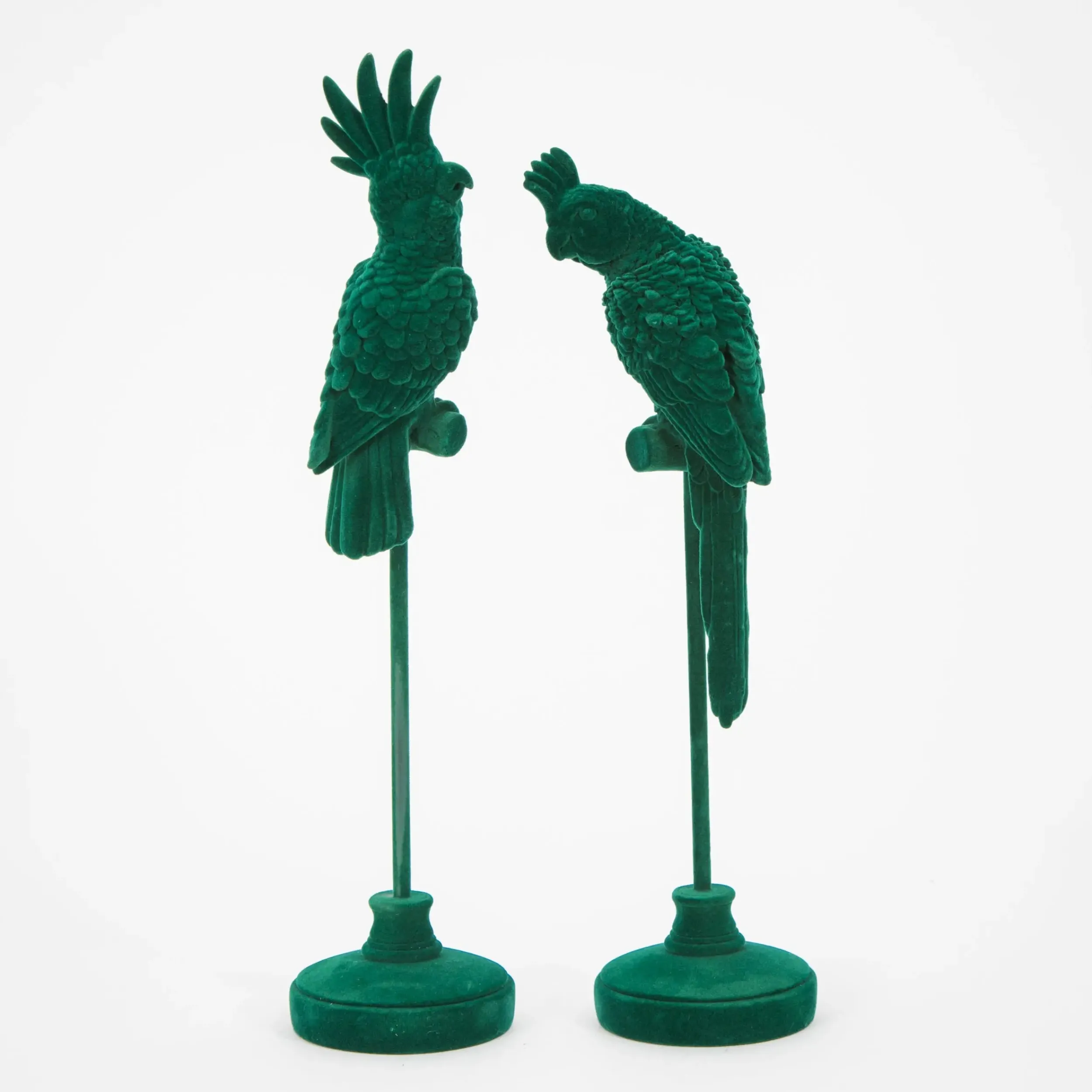 Feathered Friends Velvet Sculpture Set of 2 | GigiandTom Best