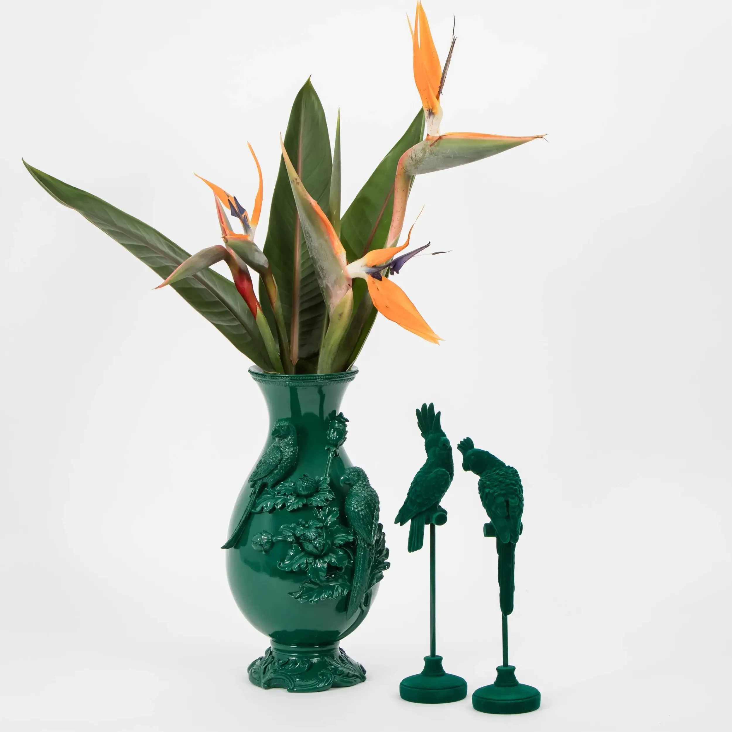 Feathered Friends Velvet Sculpture Set of 2 | GigiandTom Best