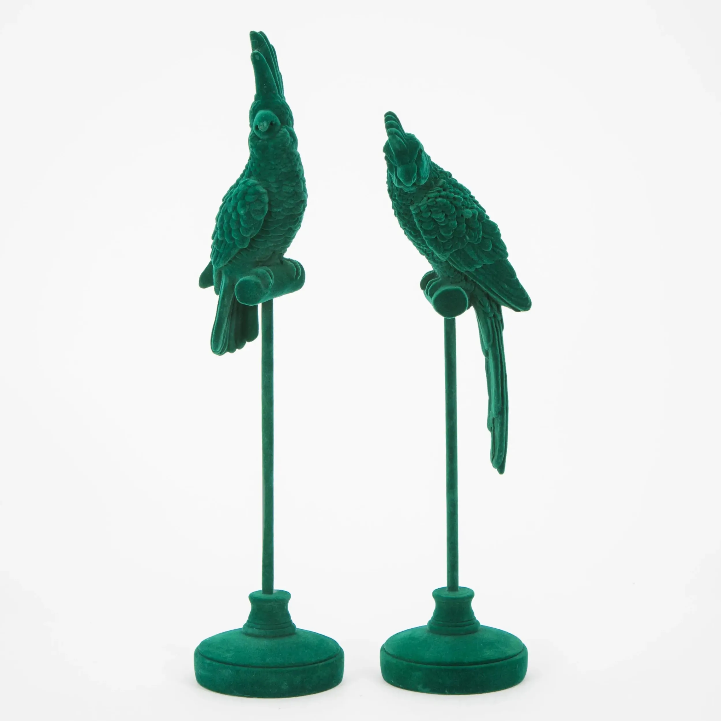 Feathered Friends Velvet Sculpture Set of 2 | GigiandTom Best