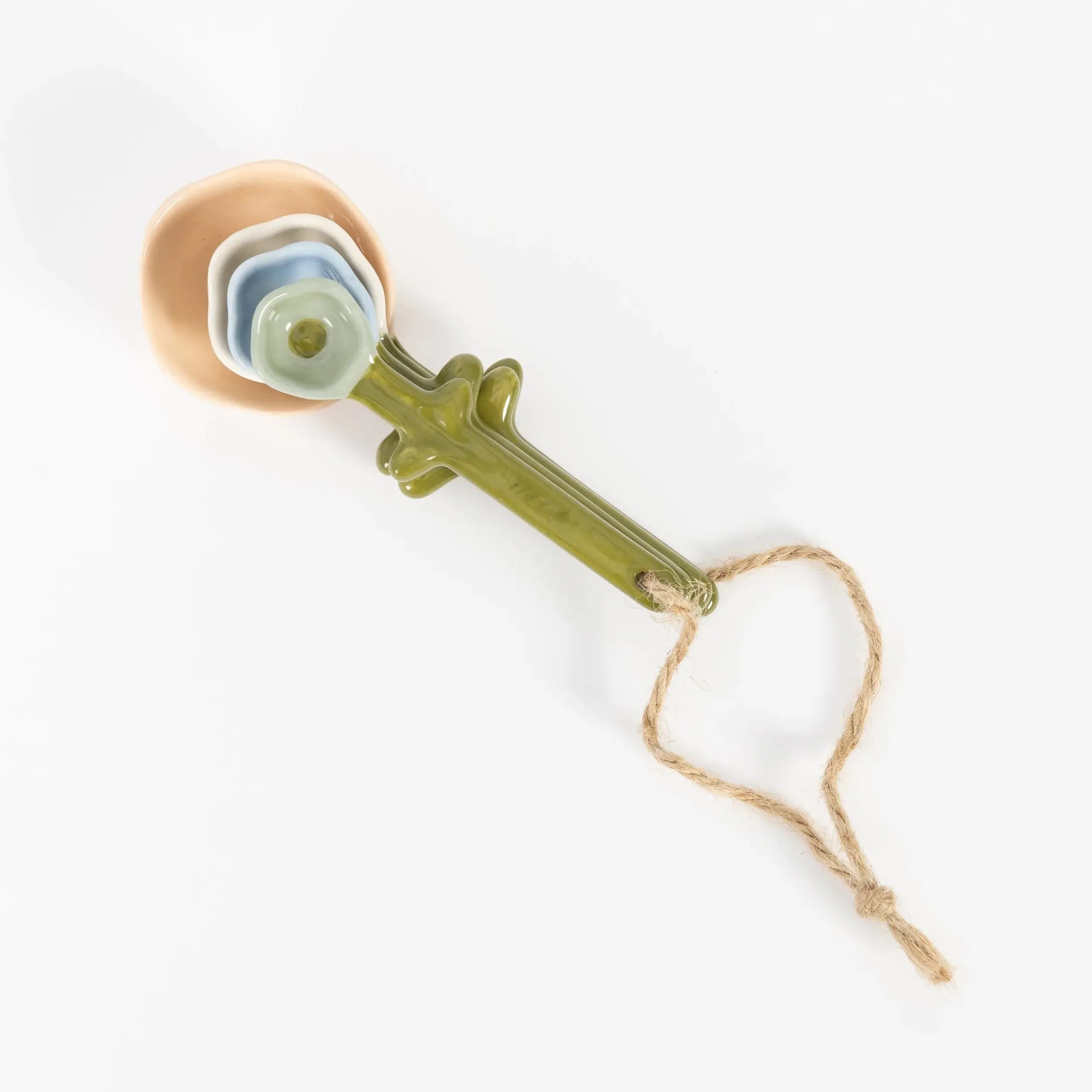 Fleur Ceramic Measuring Spoons | GigiandTom Flash Sale