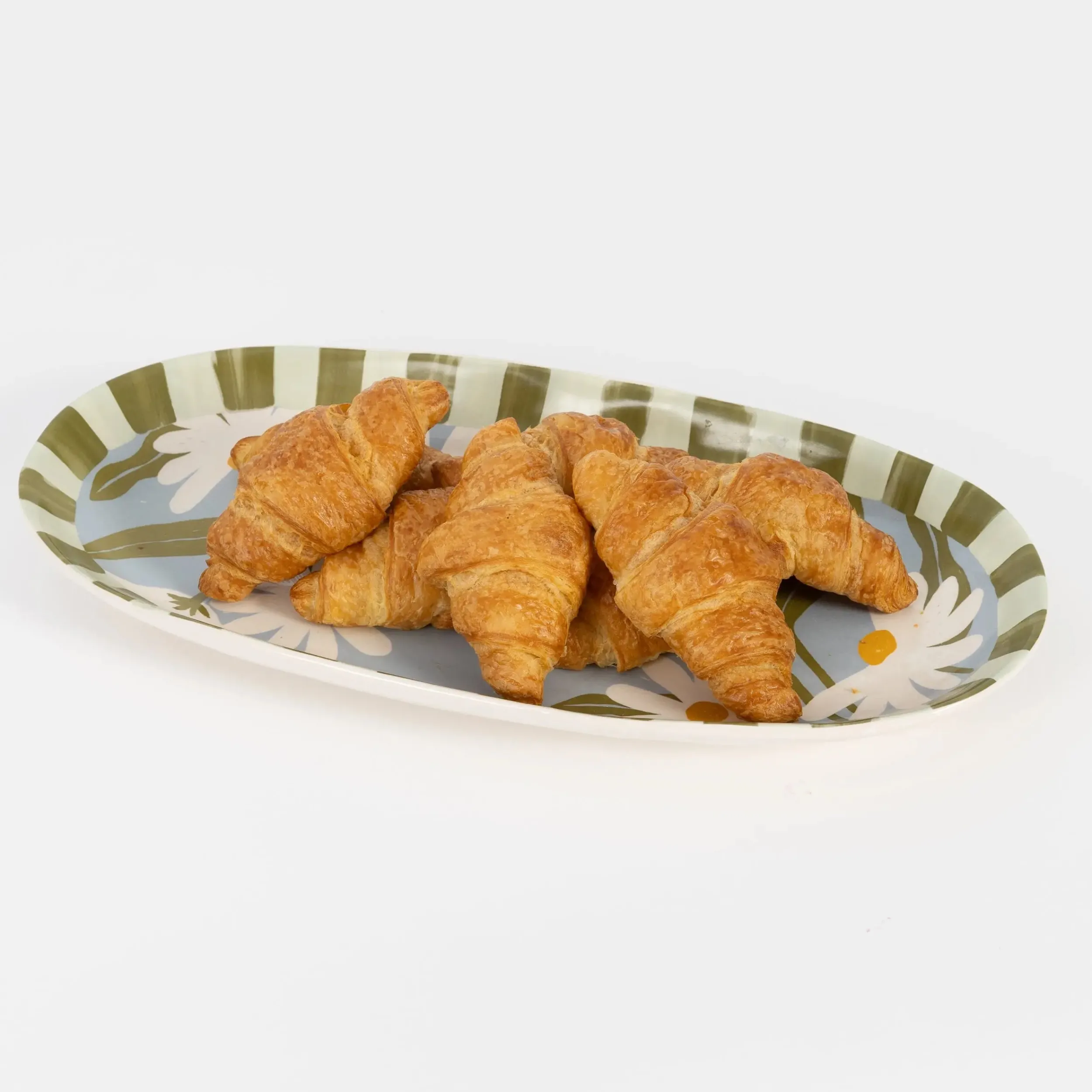 Fleur Ceramic Serving Tray | GigiandTom Cheap