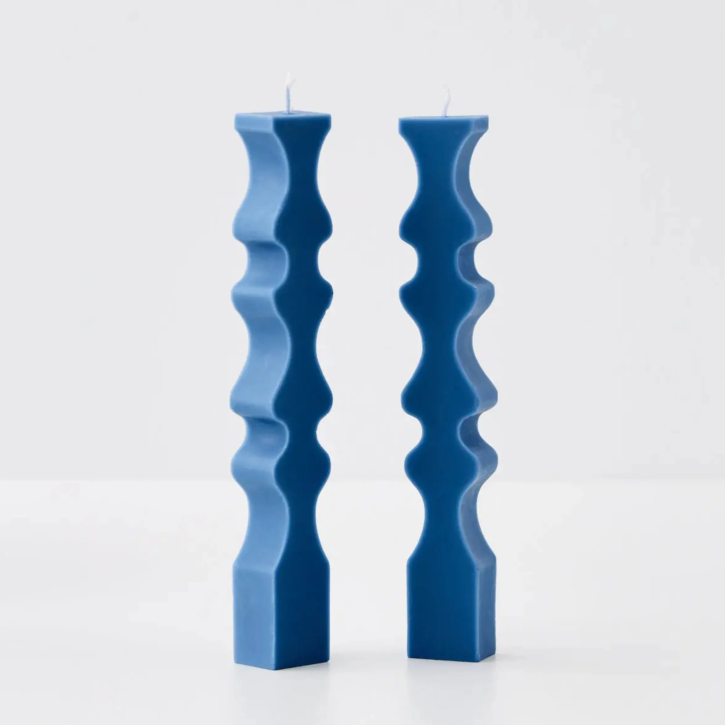 Inset Taper Candle Navy 2 Pack | GigiandTom Fashion