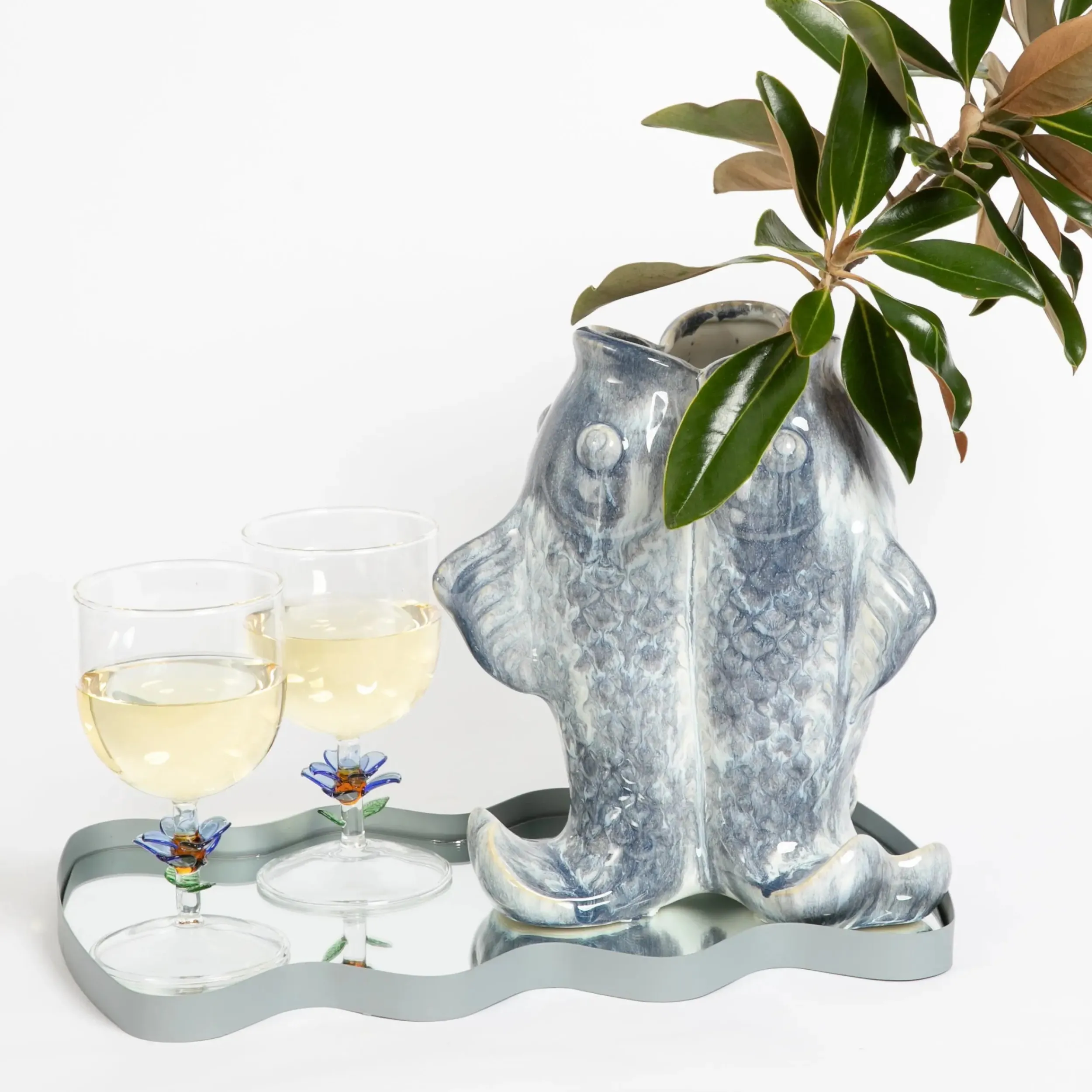 Kindred Koi Ceramic Vase | GigiandTom Shop