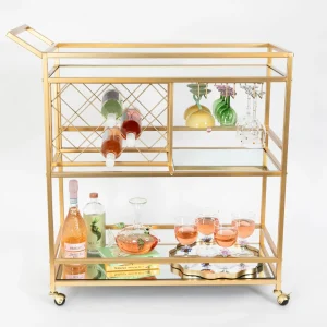 Le Royale Bar Cart Gold | GigiandTom Best Sale