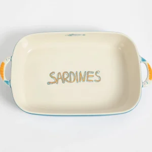 Les Sardine Ceramic Baking Tray | GigiandTom Clearance