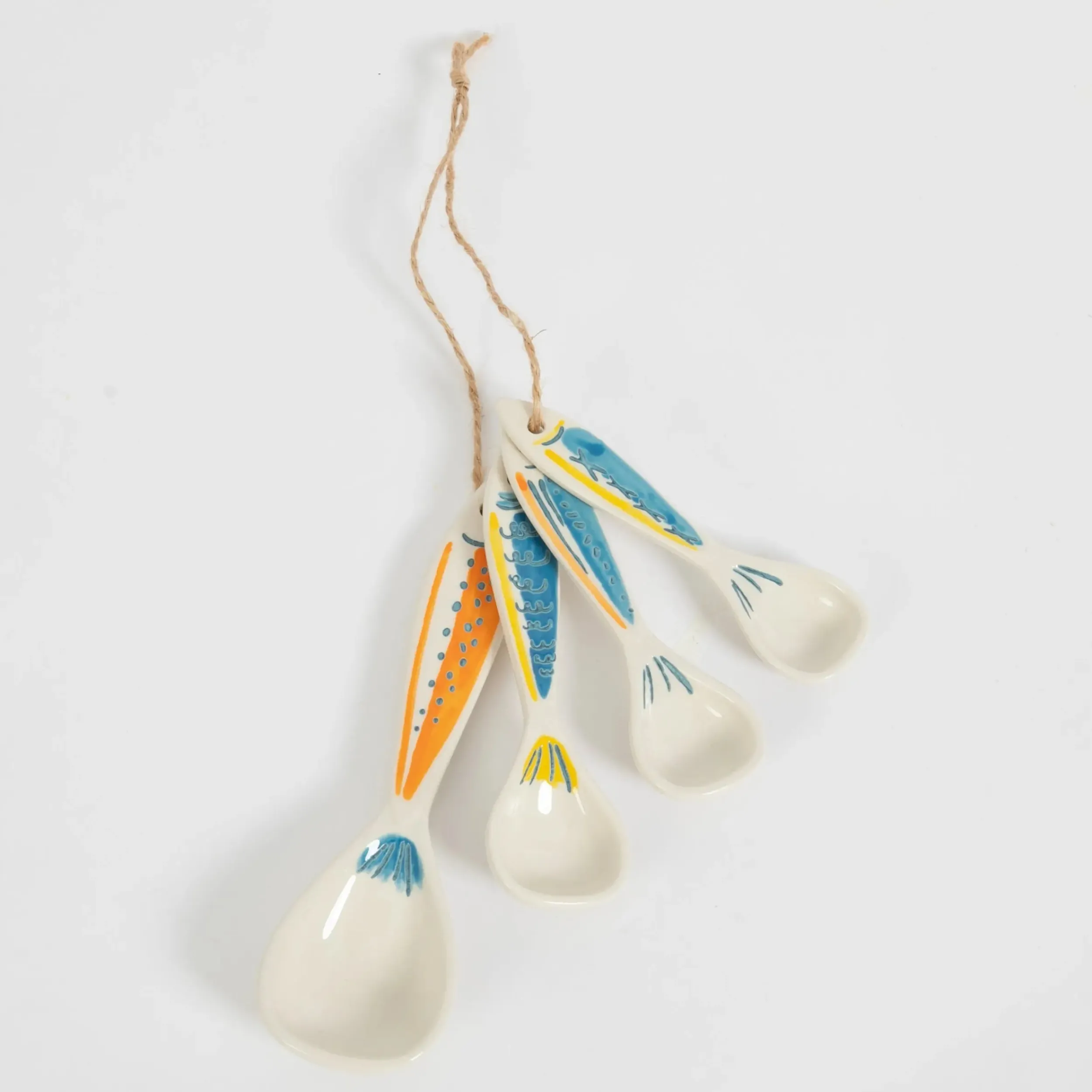 Les Sardine Ceramic Measuring Spoon Set | GigiandTom Sale