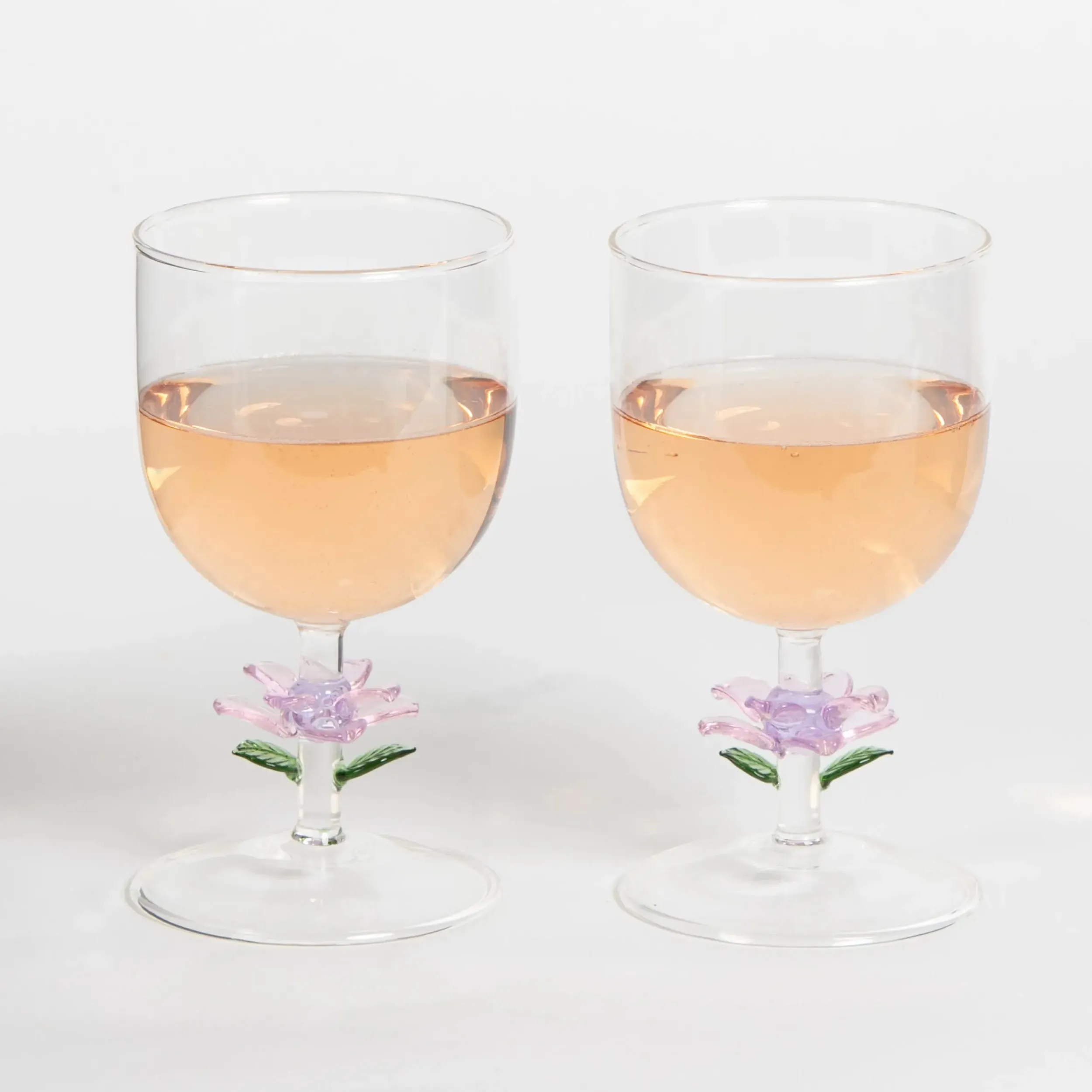 Lily Rose Wine Glass Set of 2 | GigiandTom Cheap