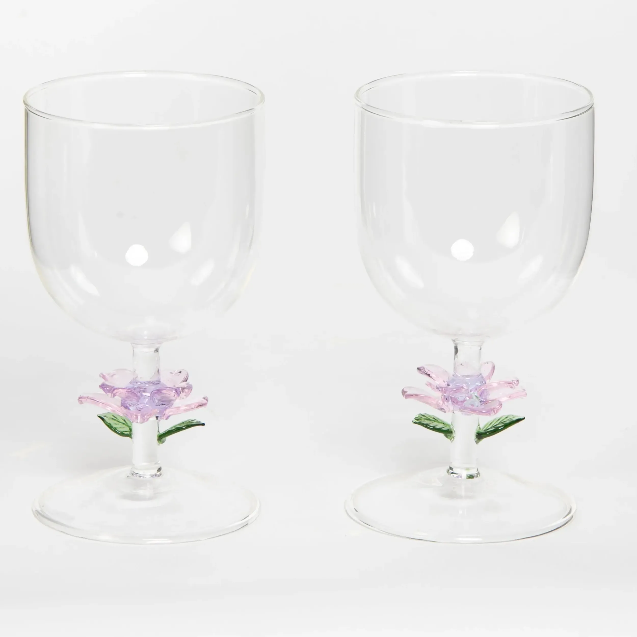 Lily Rose Wine Glass Set of 2 | GigiandTom Cheap