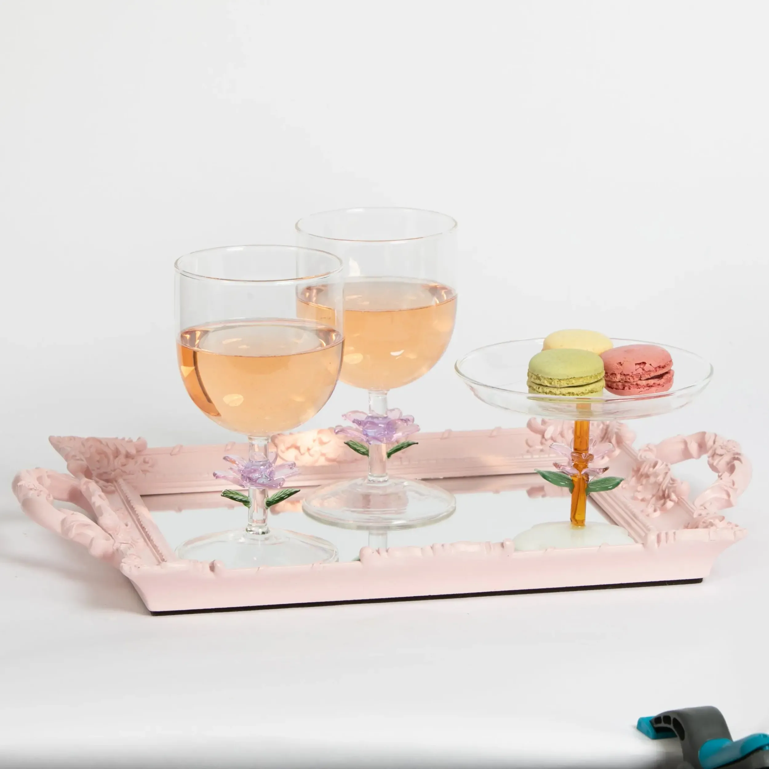 Lily Rose Wine Glass Set of 2 | GigiandTom Cheap