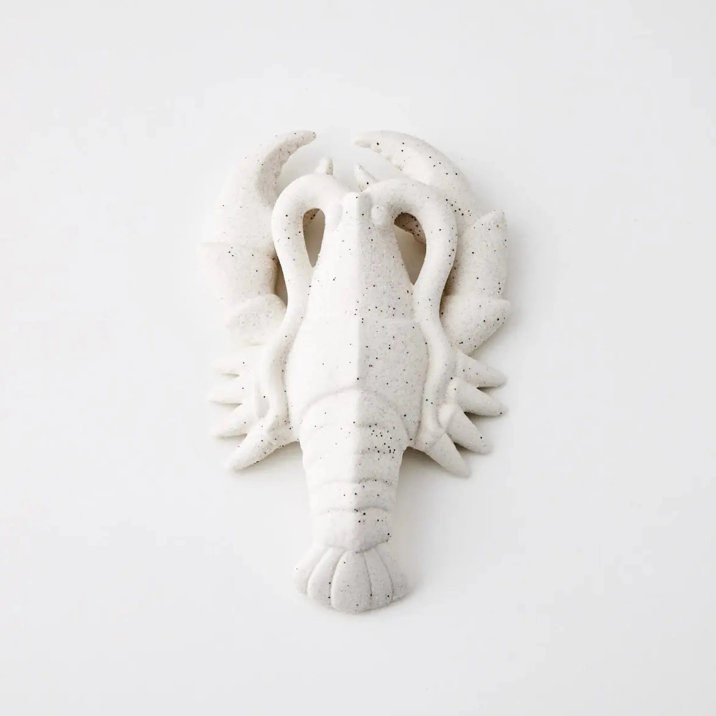 Lulu Lobster Ceramic Sculpture White | GigiandTom Outlet