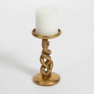 Medusa Gold Resin Candle Holder | GigiandTom New