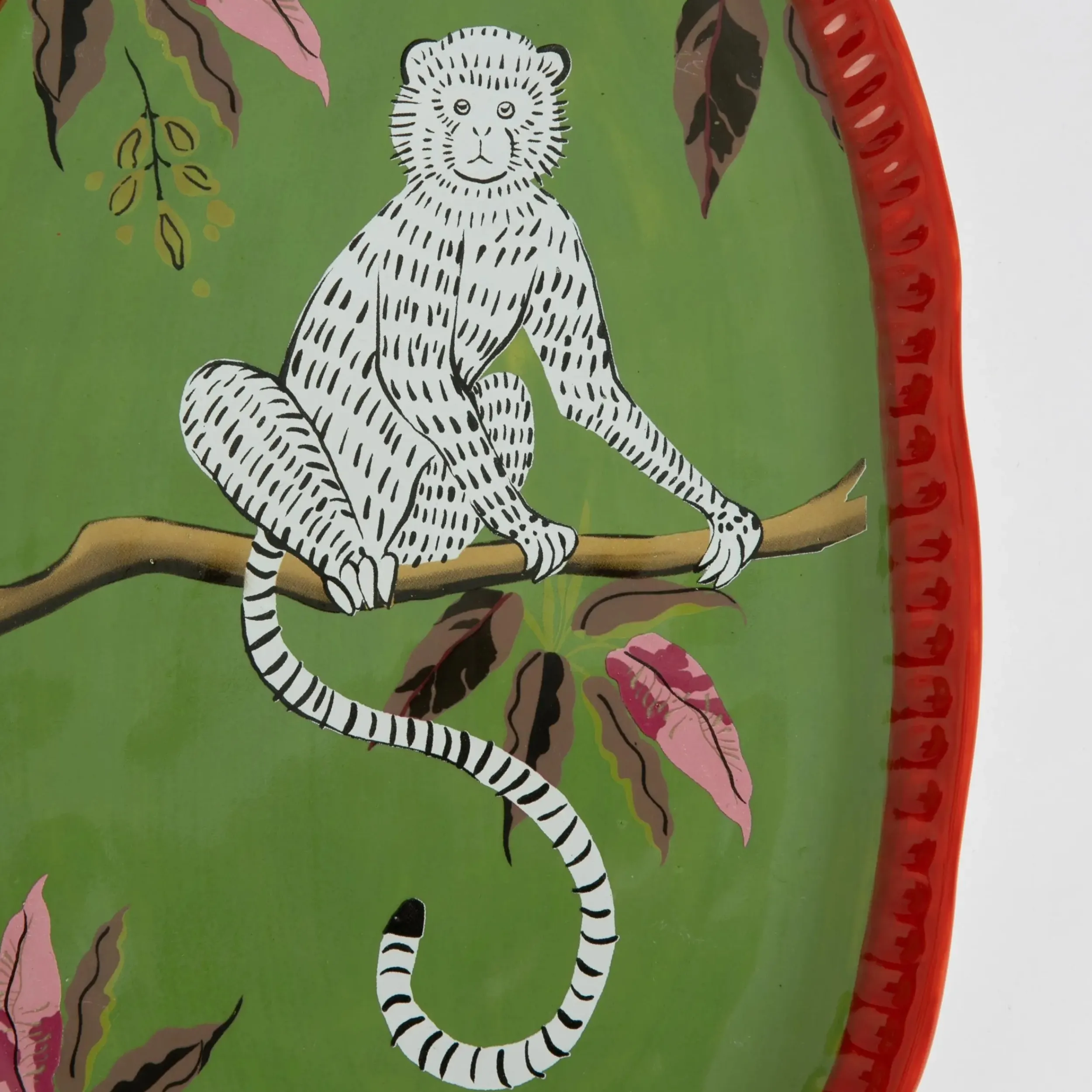 Monkey Mischief Ceramic Serving Platter | GigiandTom Best Sale