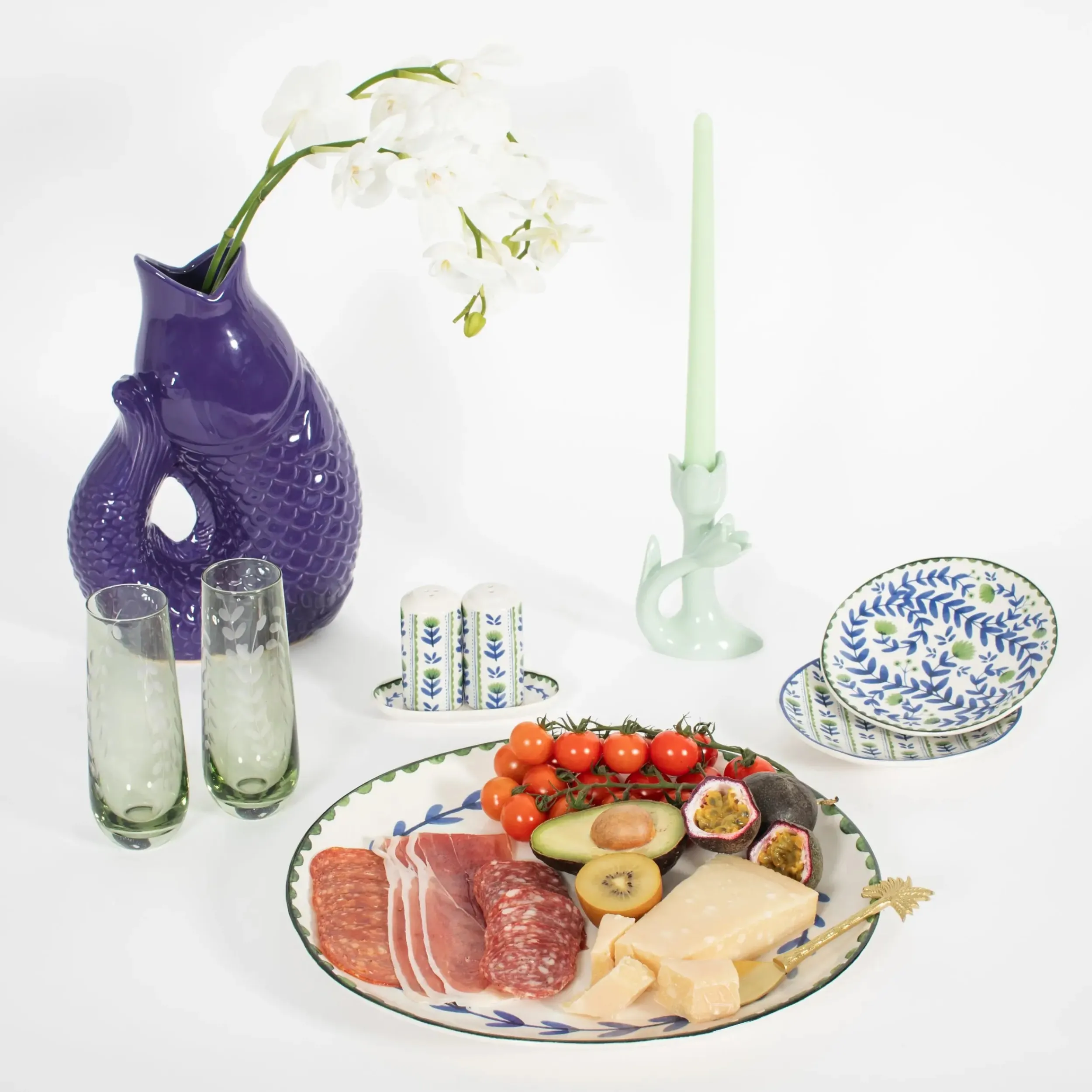 Paisley Ceramic Salt & Pepper Shakers | GigiandTom Cheap