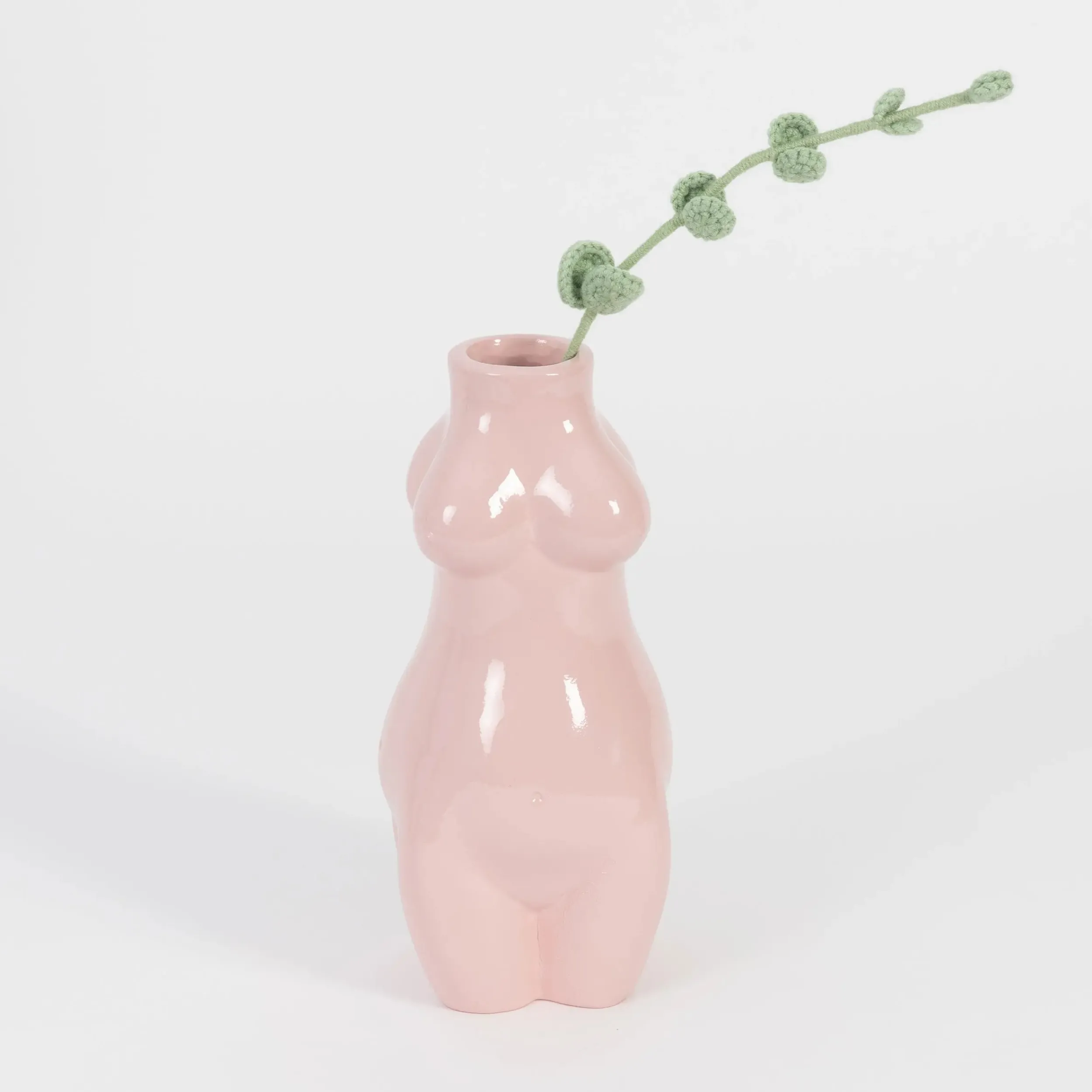 Palm Hand Knitted Crochet Flower Green | GigiandTom Store