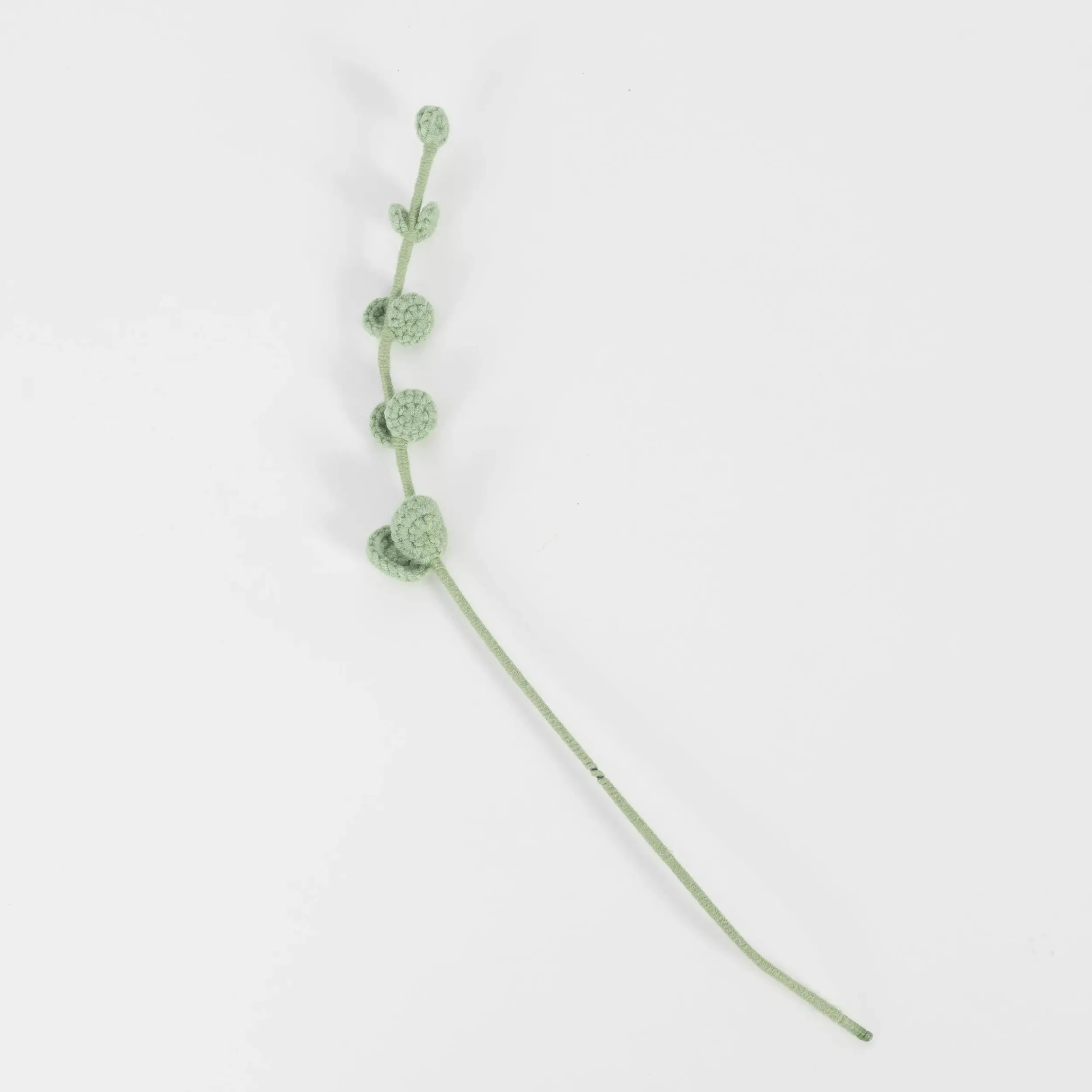 Palm Hand Knitted Crochet Flower Green | GigiandTom Store