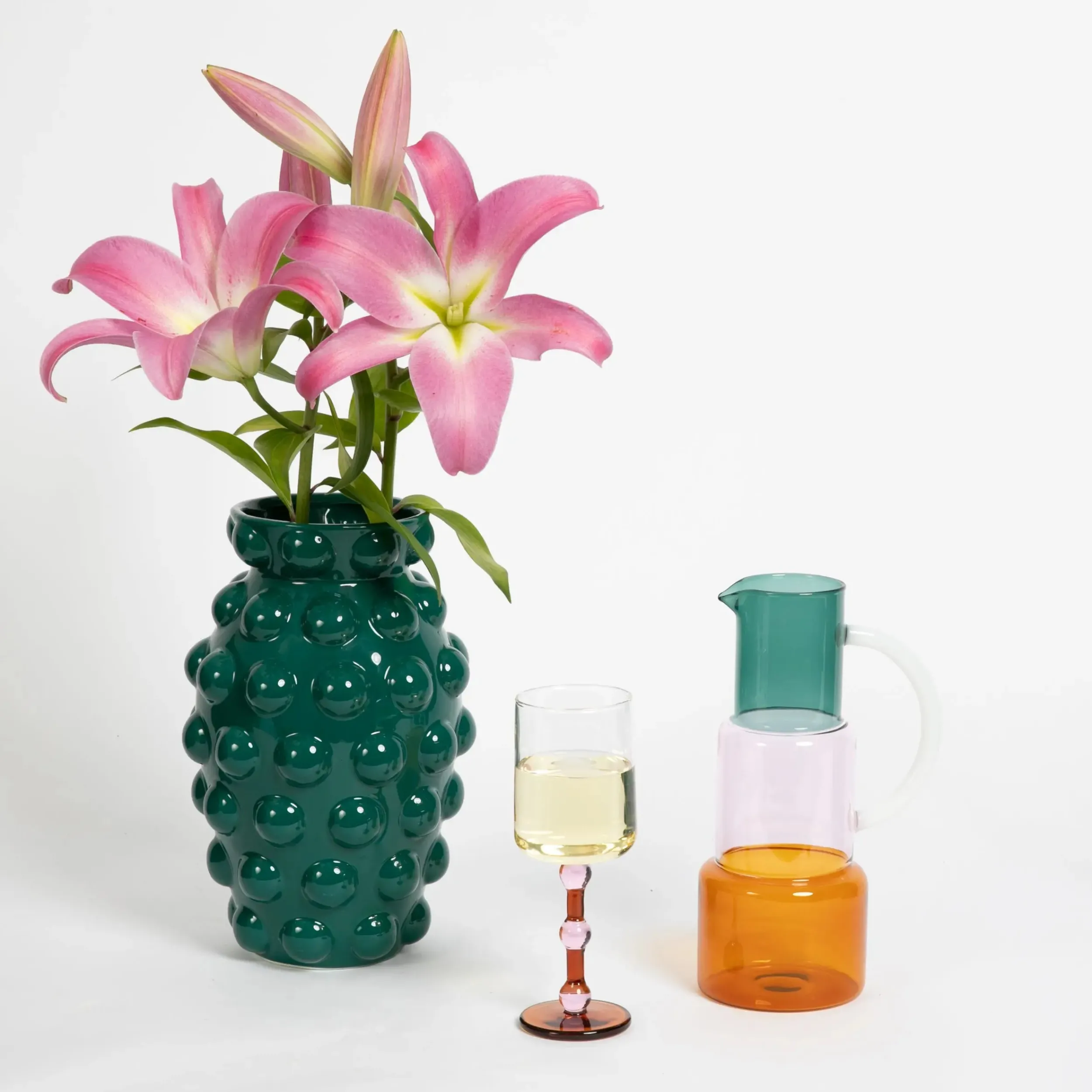 Pebble Ceramic Vase Teal | GigiandTom Hot