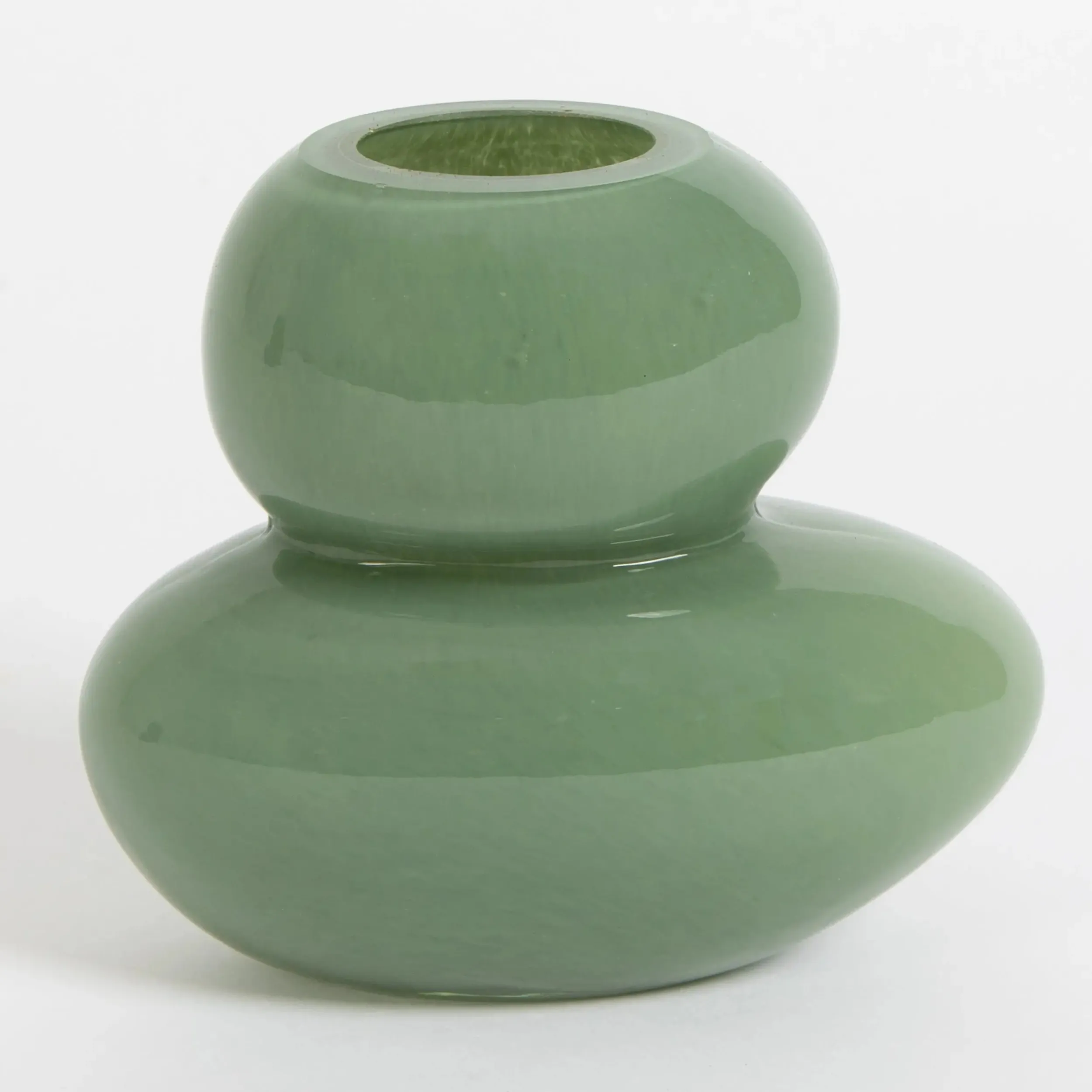 Pebble Glass Bud Vase Green | GigiandTom Discount
