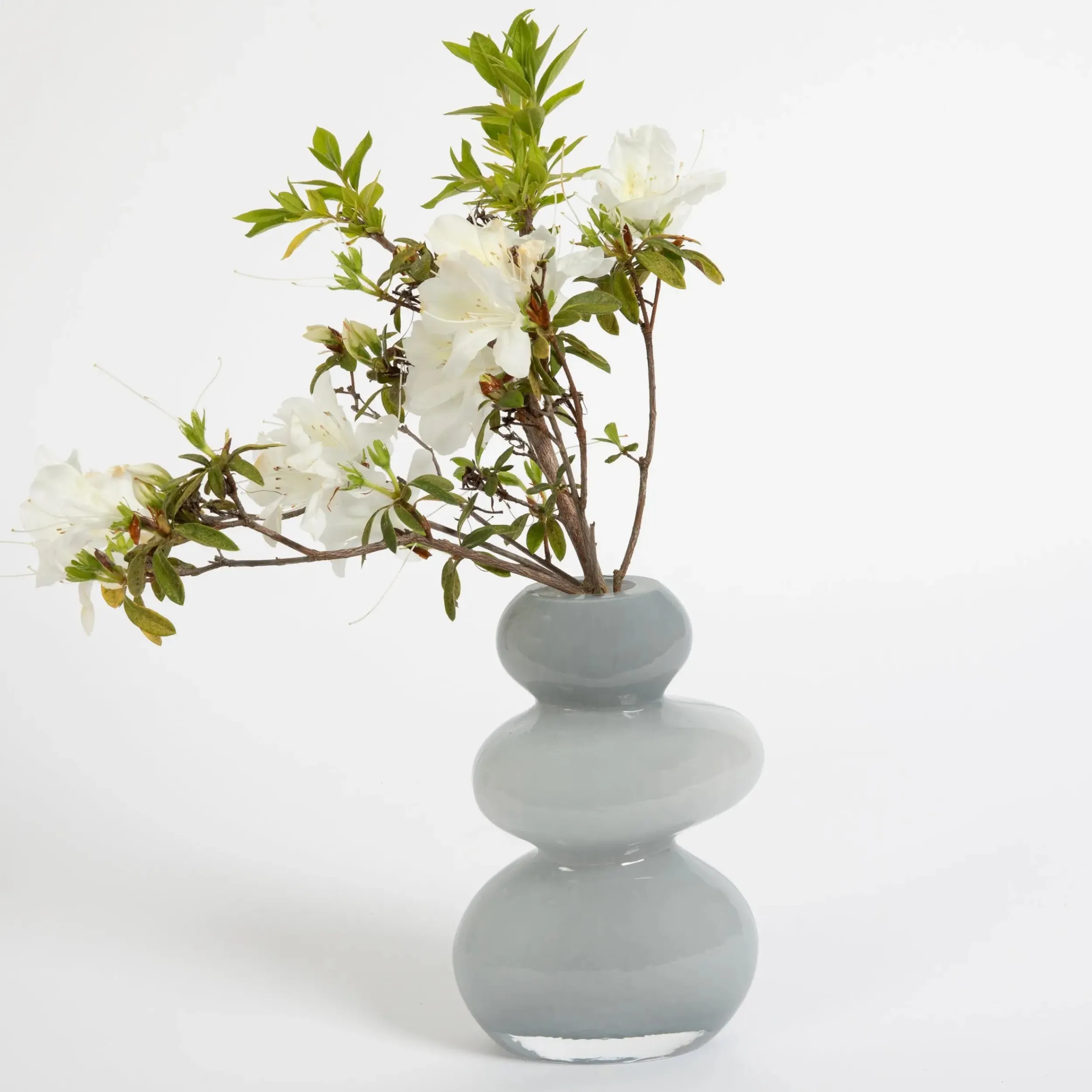 Pebble Glass Vase Blue | GigiandTom Sale