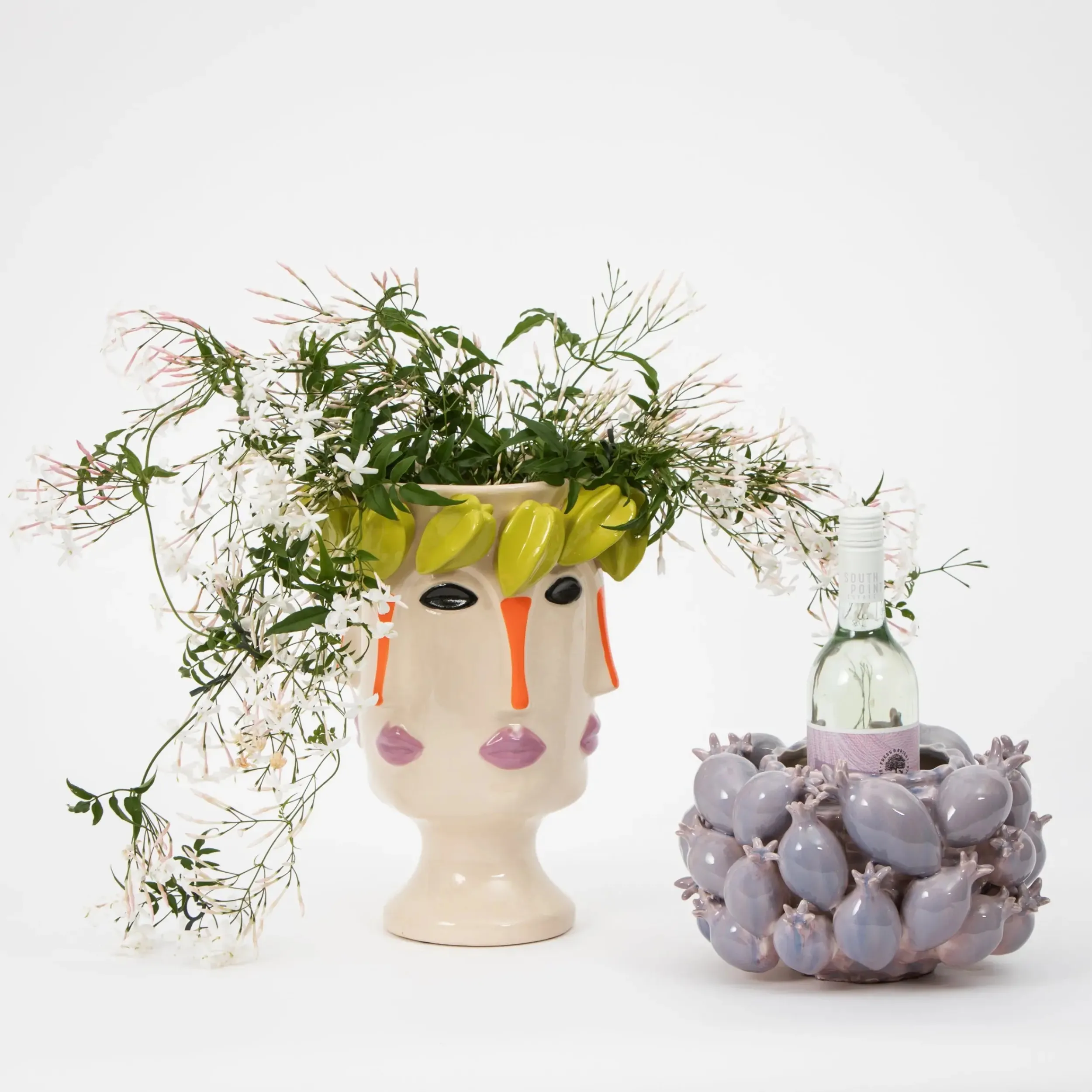 Pomegranate Ceramic Vase | GigiandTom Cheap