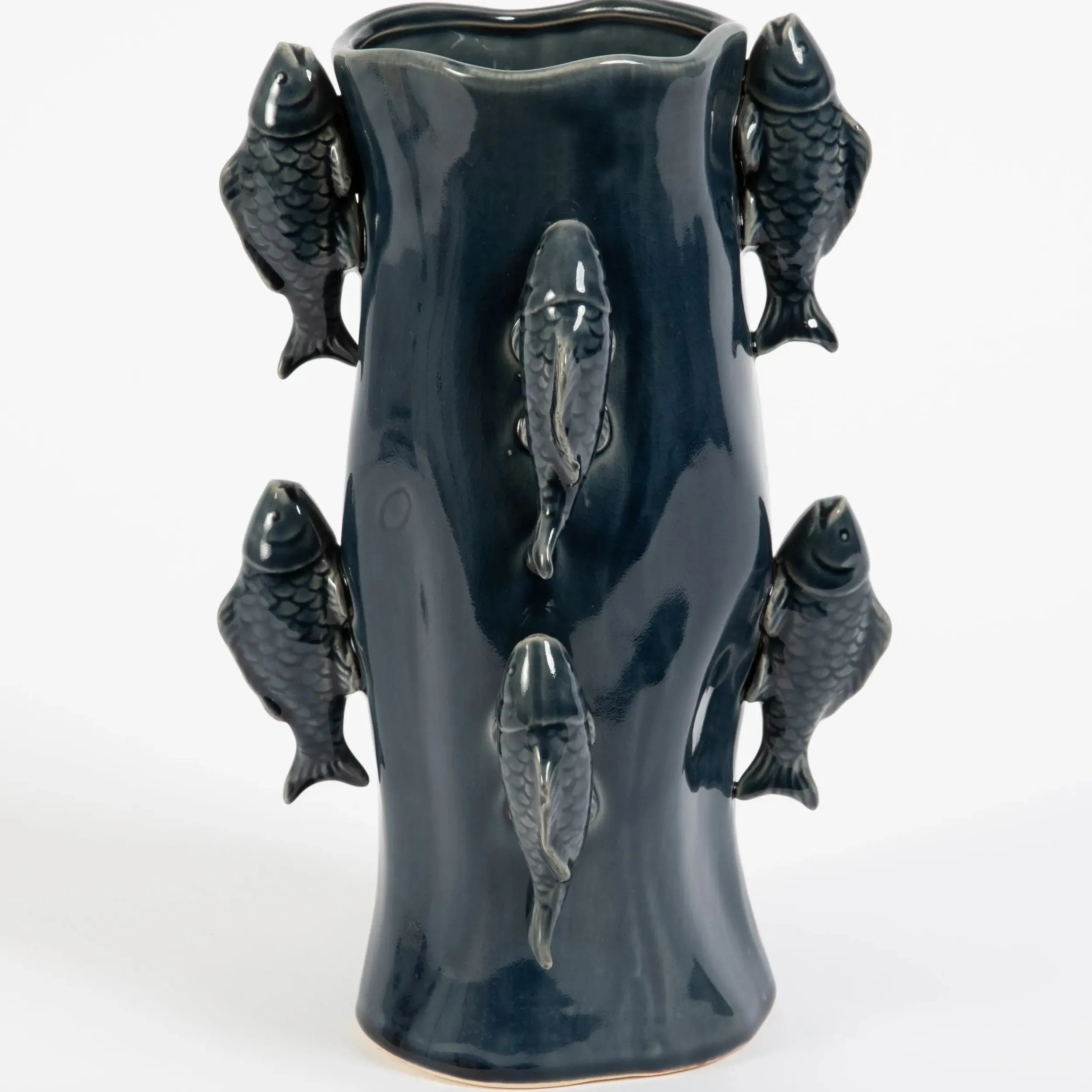 Poseidon Ceramic Vase Blue | GigiandTom New