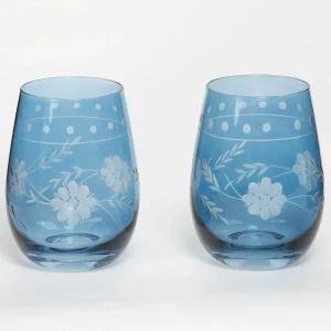 Queen V Glass Tumbler Set of 2 | GigiandTom Hot