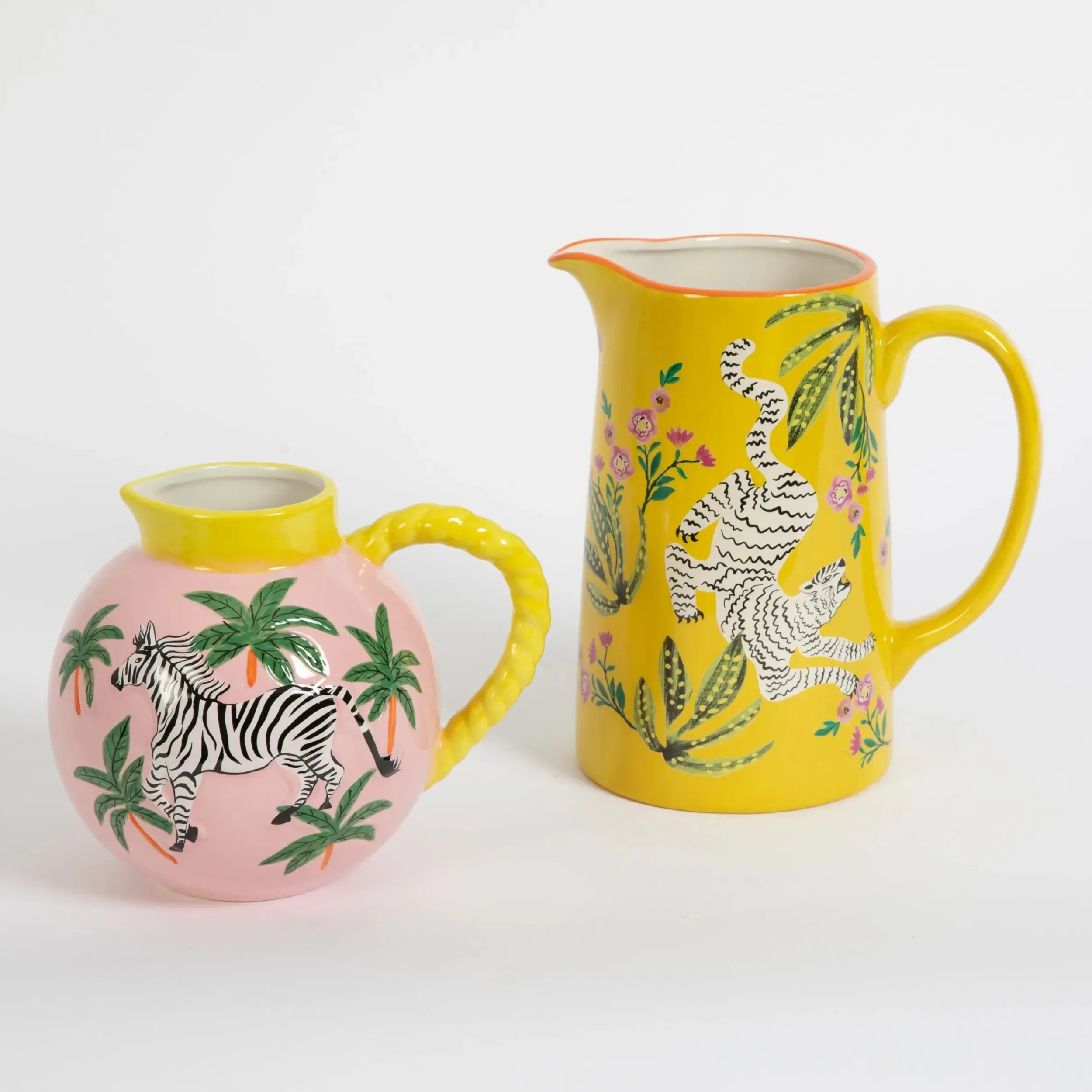 Ra-ra Zebra Ceramic Drink Pitcher | GigiandTom Cheap