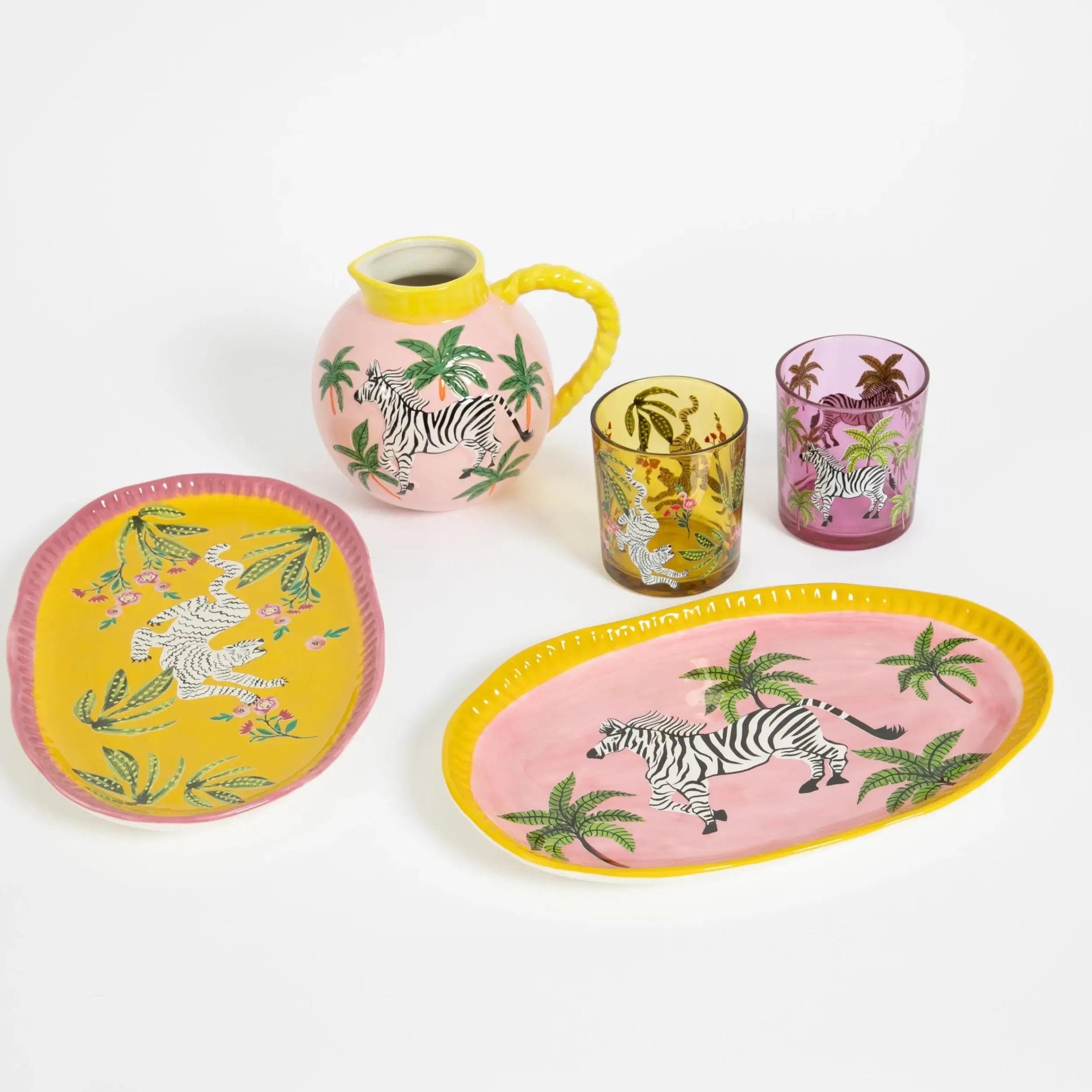 Ra-ra Zebra Ceramic Drink Pitcher | GigiandTom Cheap