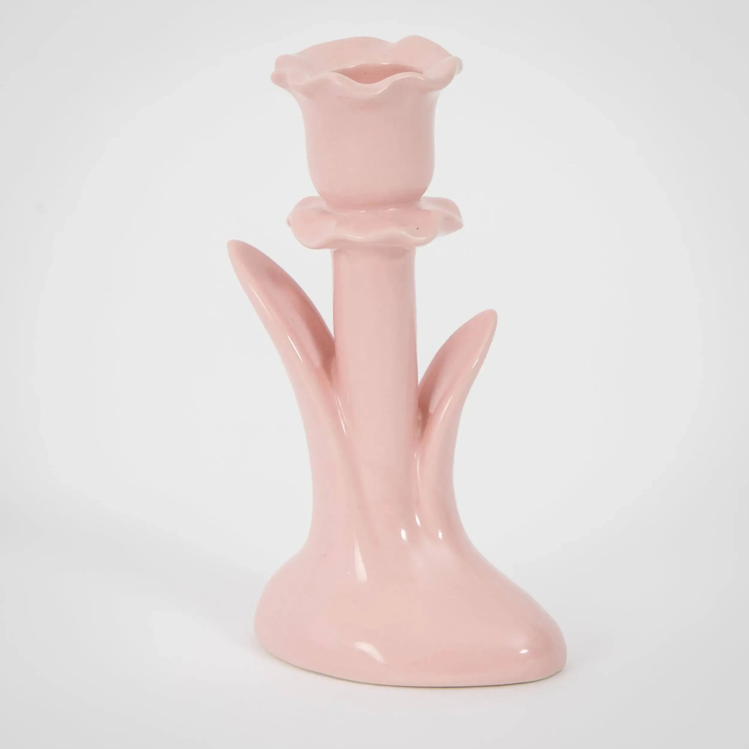 Rosaline Ceramic Taper Candle Holder | GigiandTom Fashion