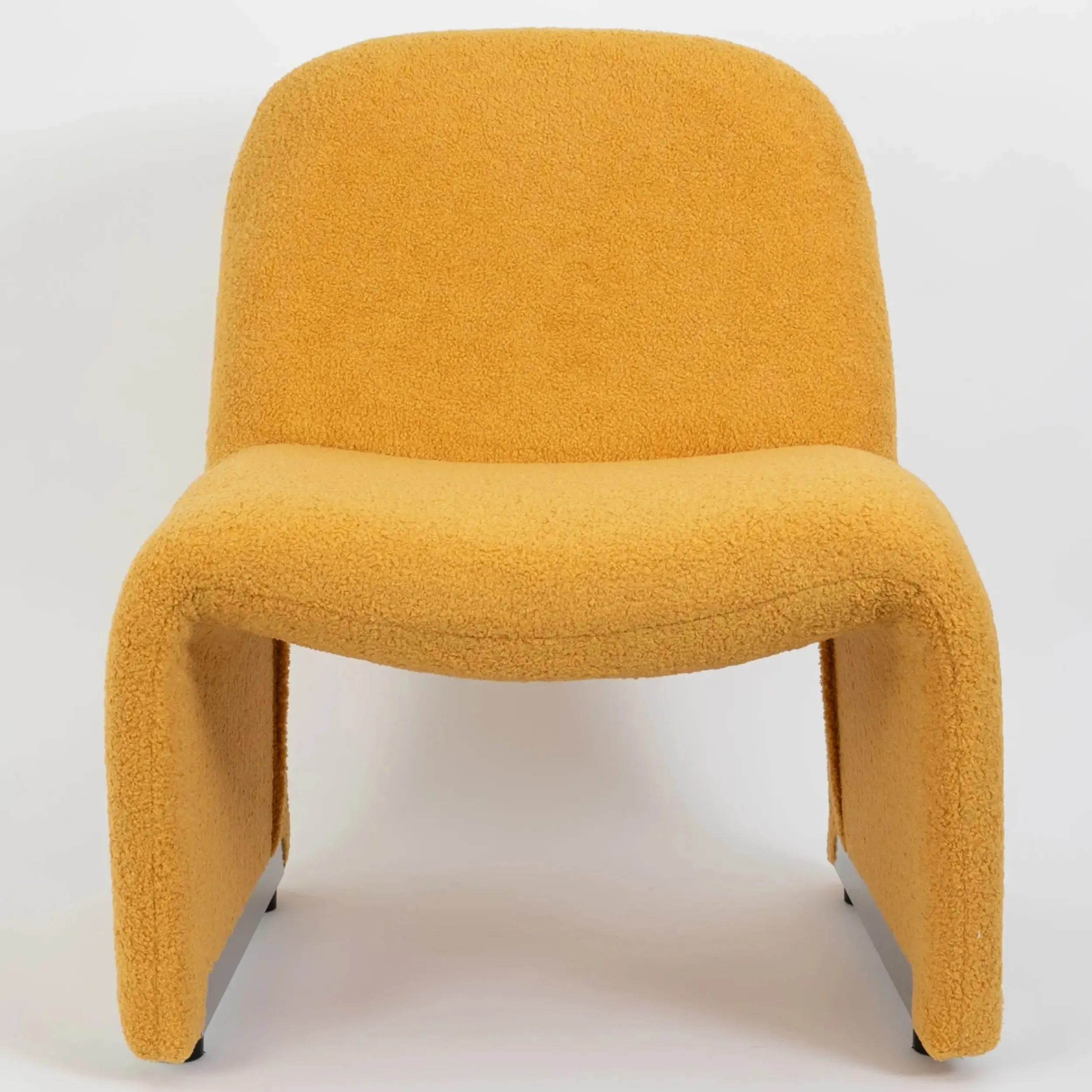 Sling Boucle Lounge Chair Mustard | GigiandTom Cheap