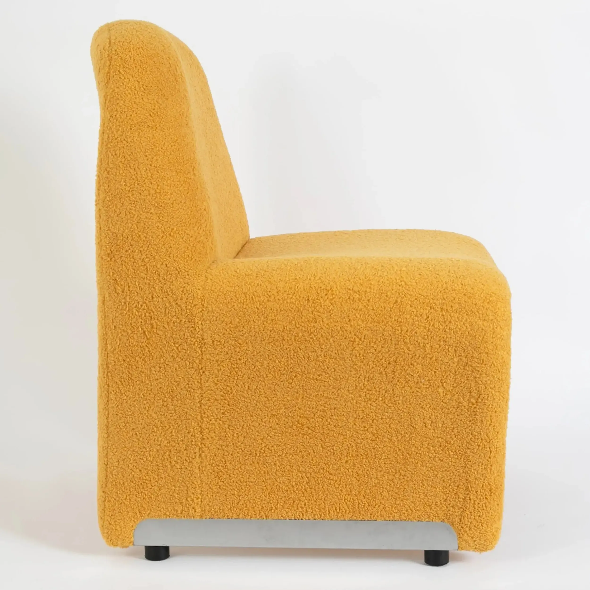 Sling Boucle Lounge Chair Mustard | GigiandTom Cheap