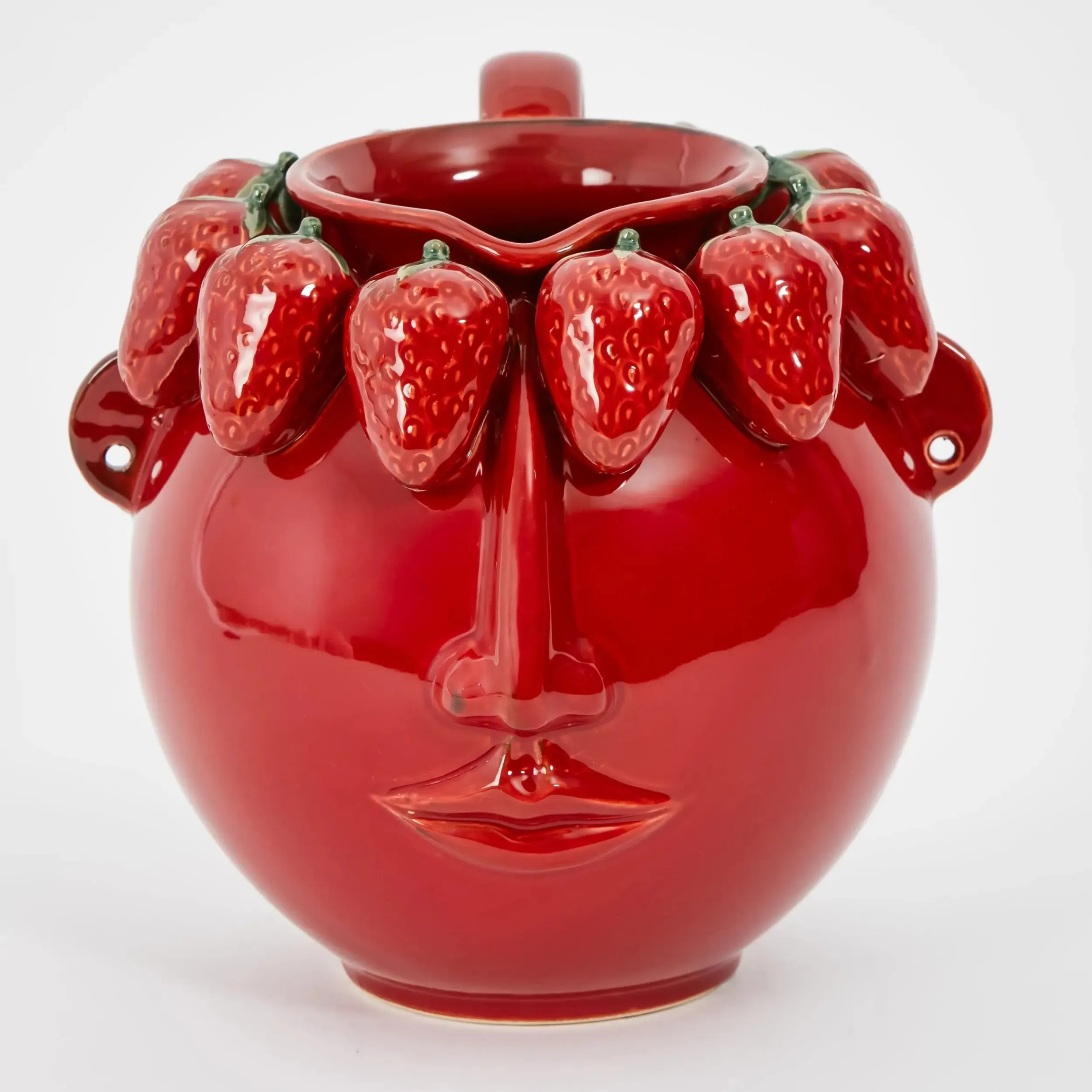 Strawberry Girl Ceramic Pitcher | GigiandTom Flash Sale