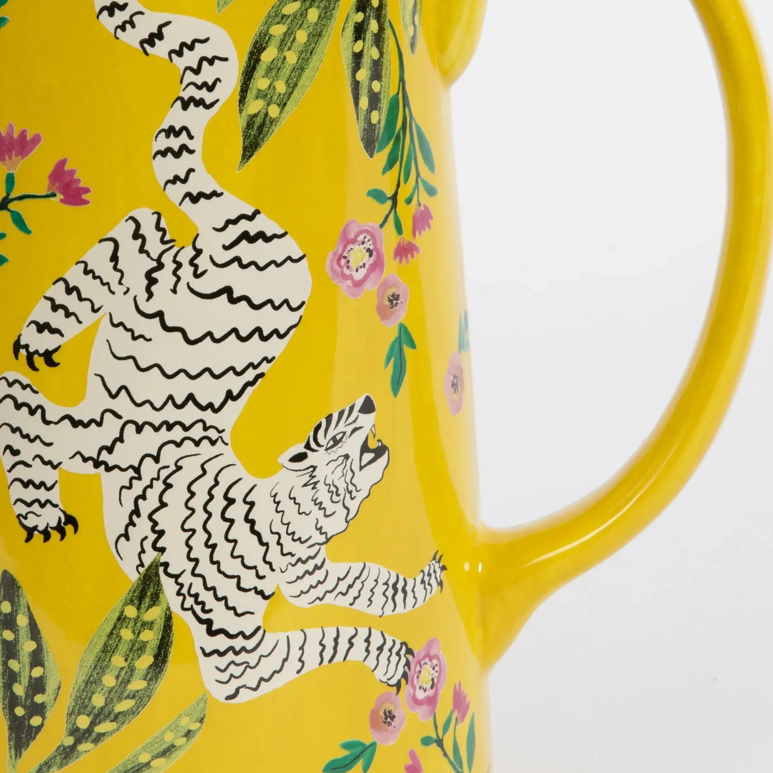 Tigress Ceramic Drink Pitcher | GigiandTom Online