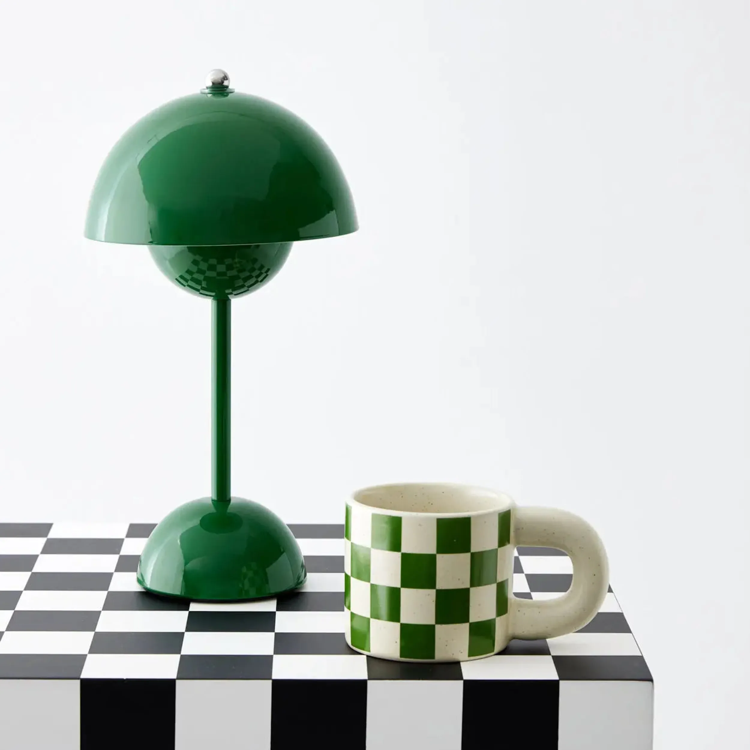 Touch Mushroom Lamp Green | GigiandTom Cheap