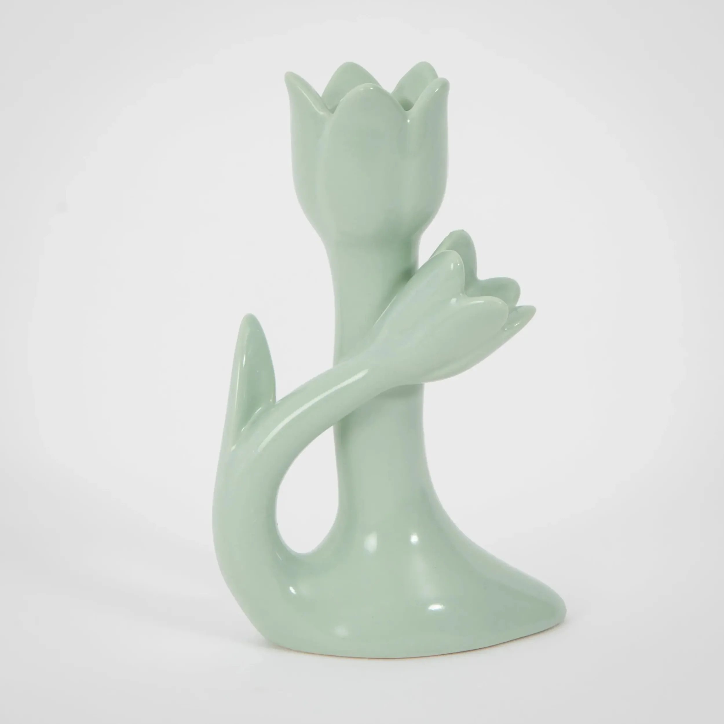 Tulipania Ceramic Taper Candle Holder | GigiandTom Clearance