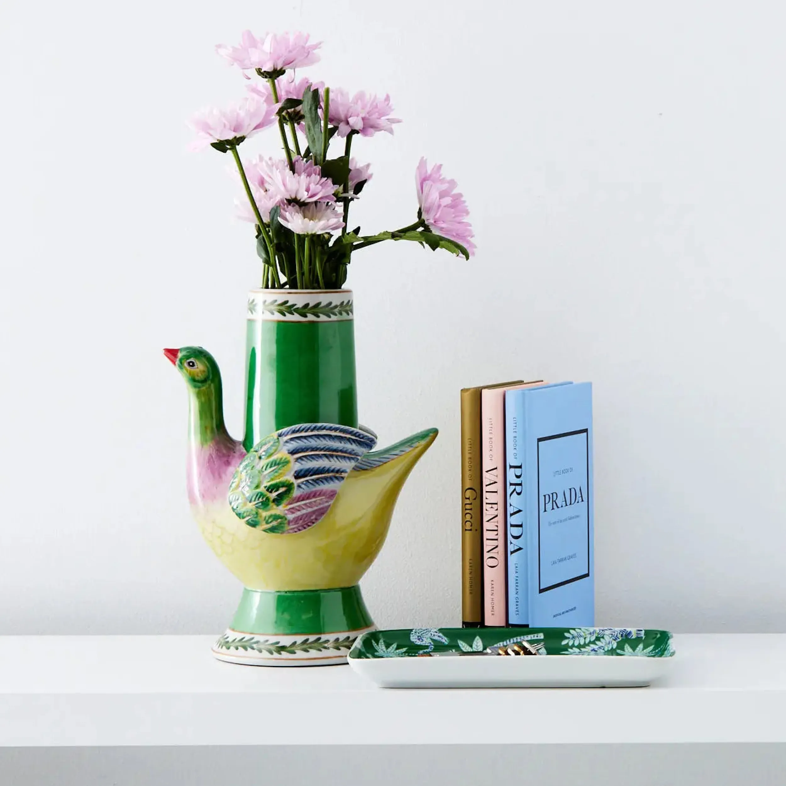 Vintage Birdy Ceramic Vase | GigiandTom Best