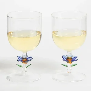 Violetta Wine Glass Set of 2 | GigiandTom Outlet